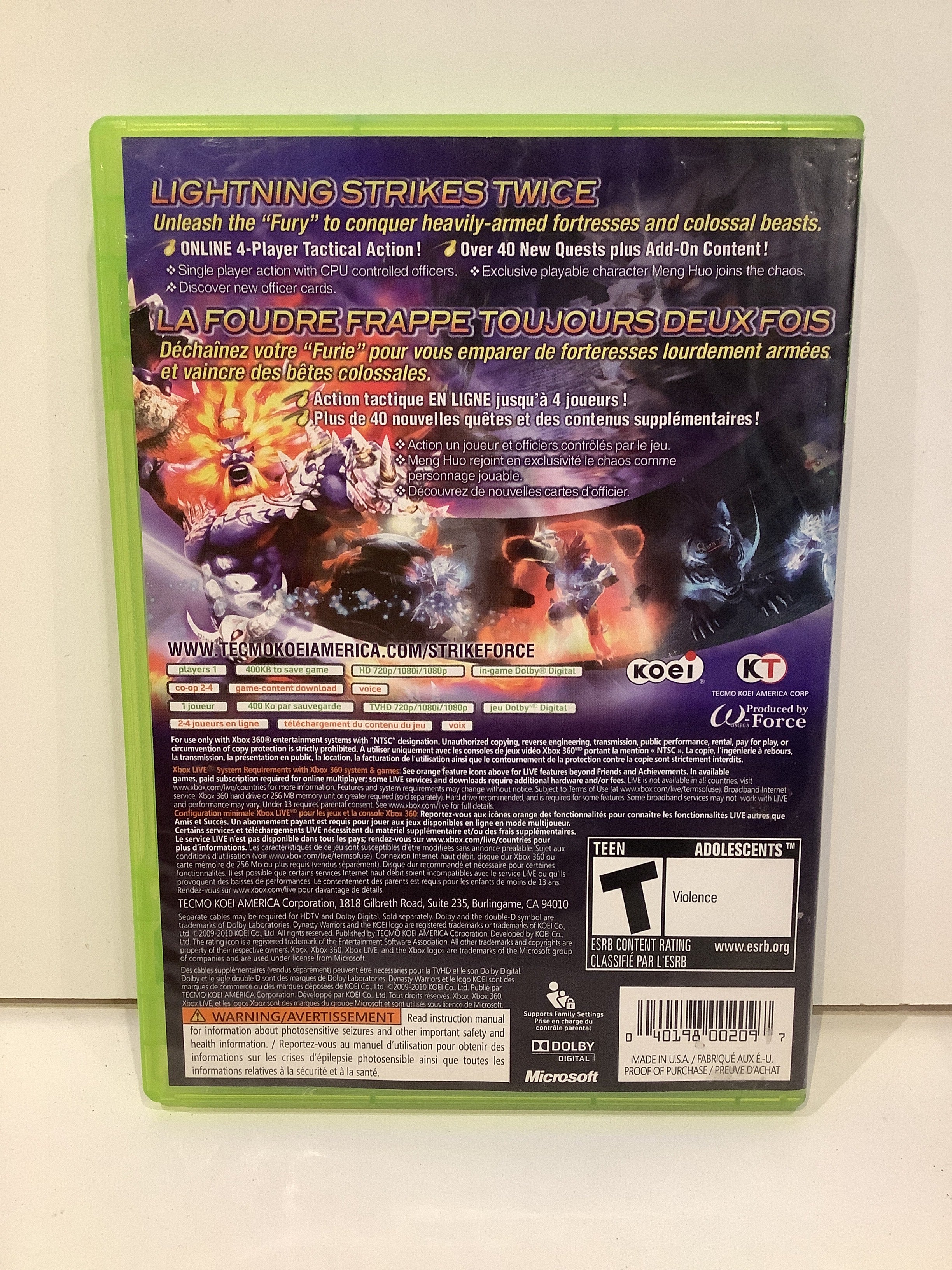 Dynasty Warriors: Strikeforce - Xbox 360 - Image 3
