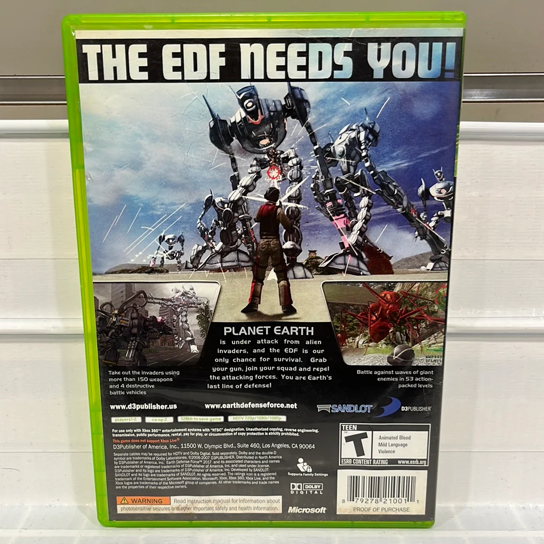 Earth Defense Force 2017 - Xbox 360 - Image 2