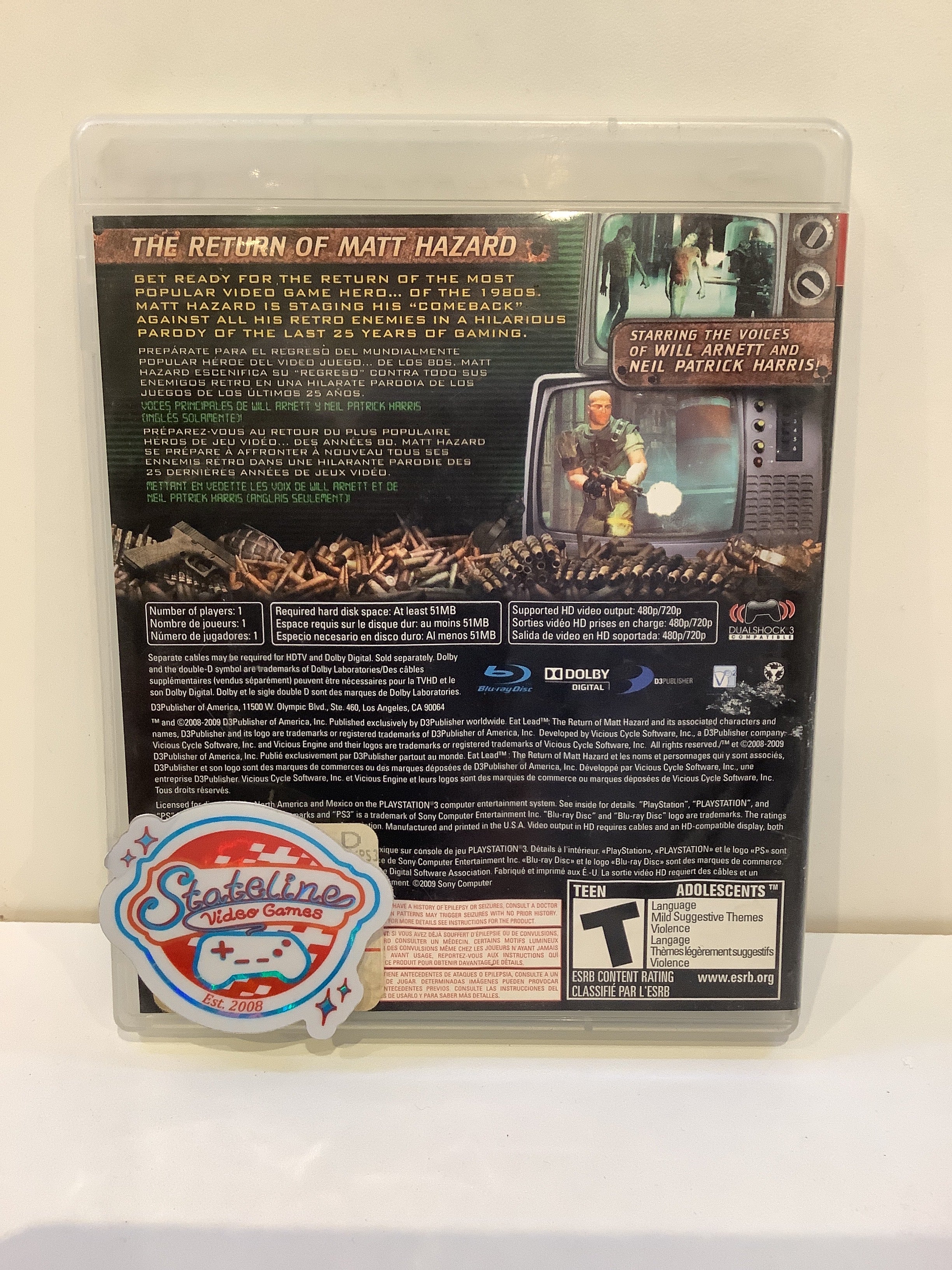 Eat Lead: The Return of Matt Hazard - Playstation 3 - Image 2