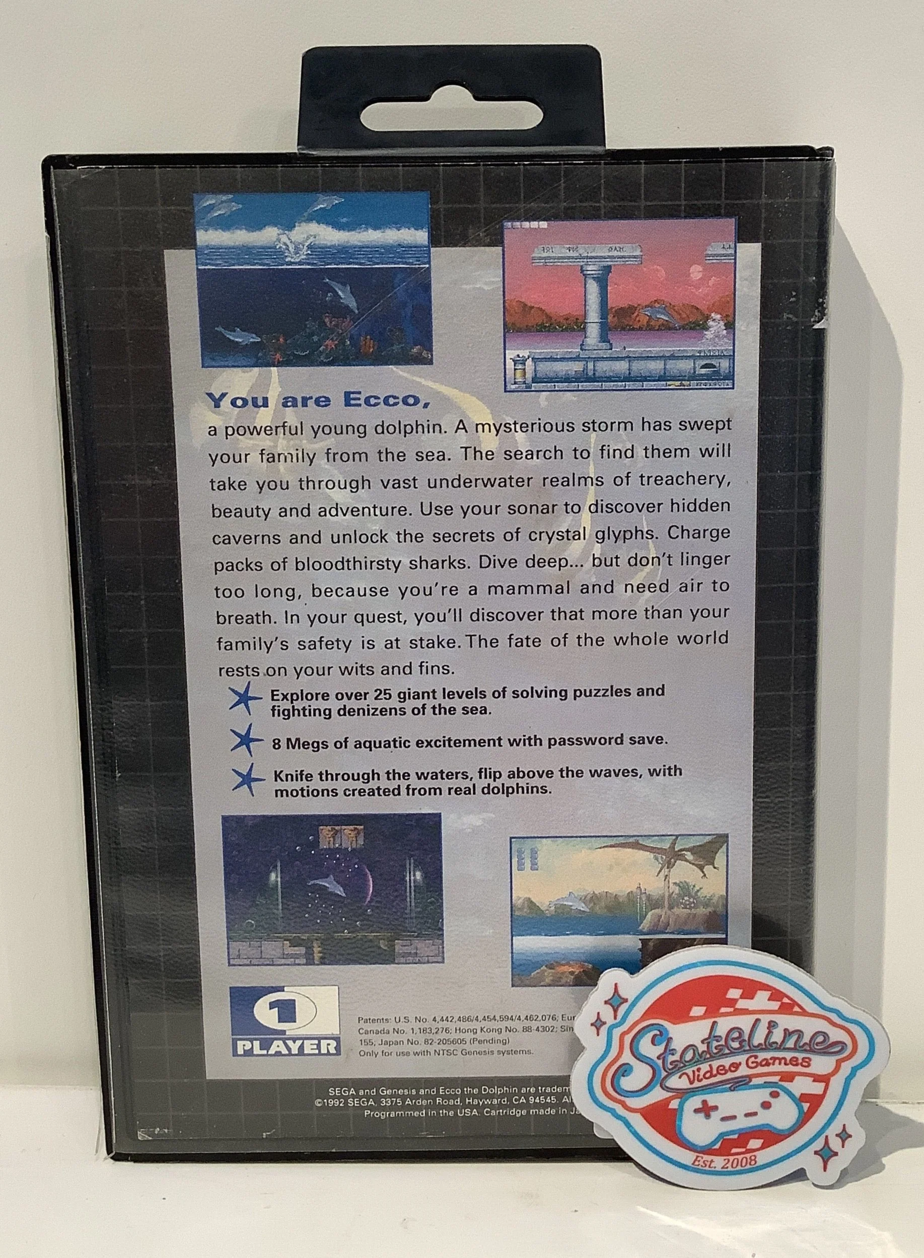 Ecco the Dolphin - Sega Genesis - Image 2