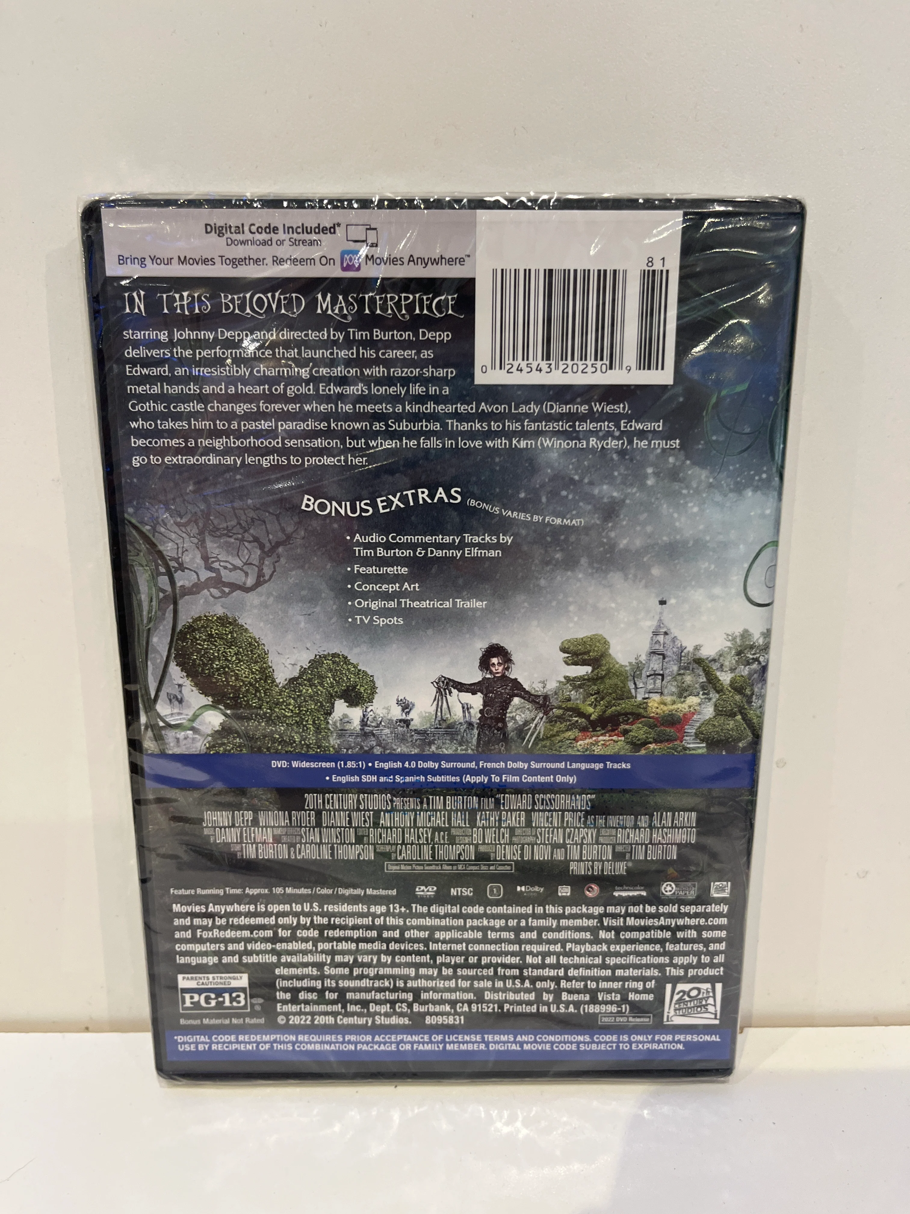 Edward Scissorhands - DVD - Image 2