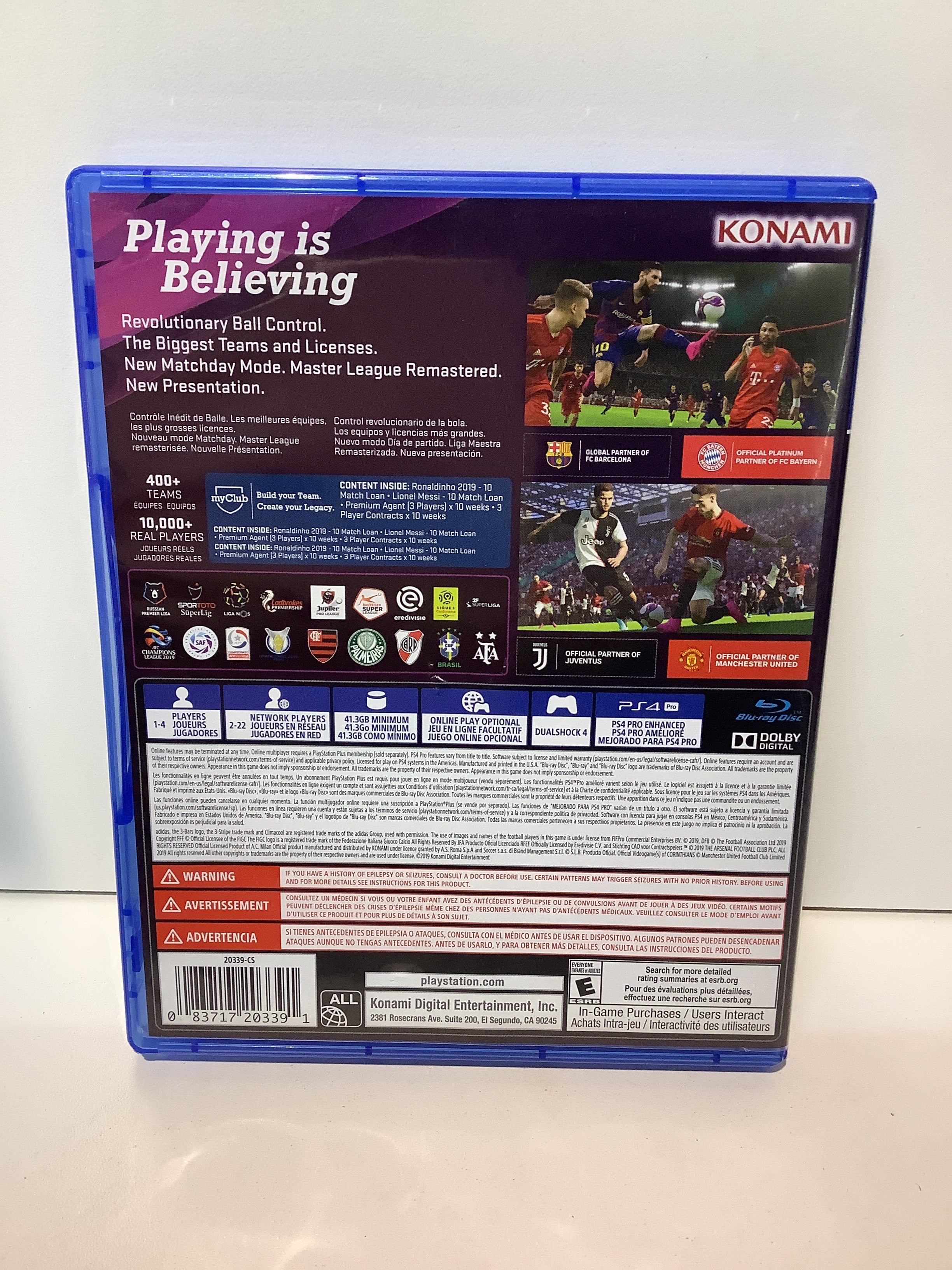 eFootball PES 2020 - Playstation 4 - Image 2