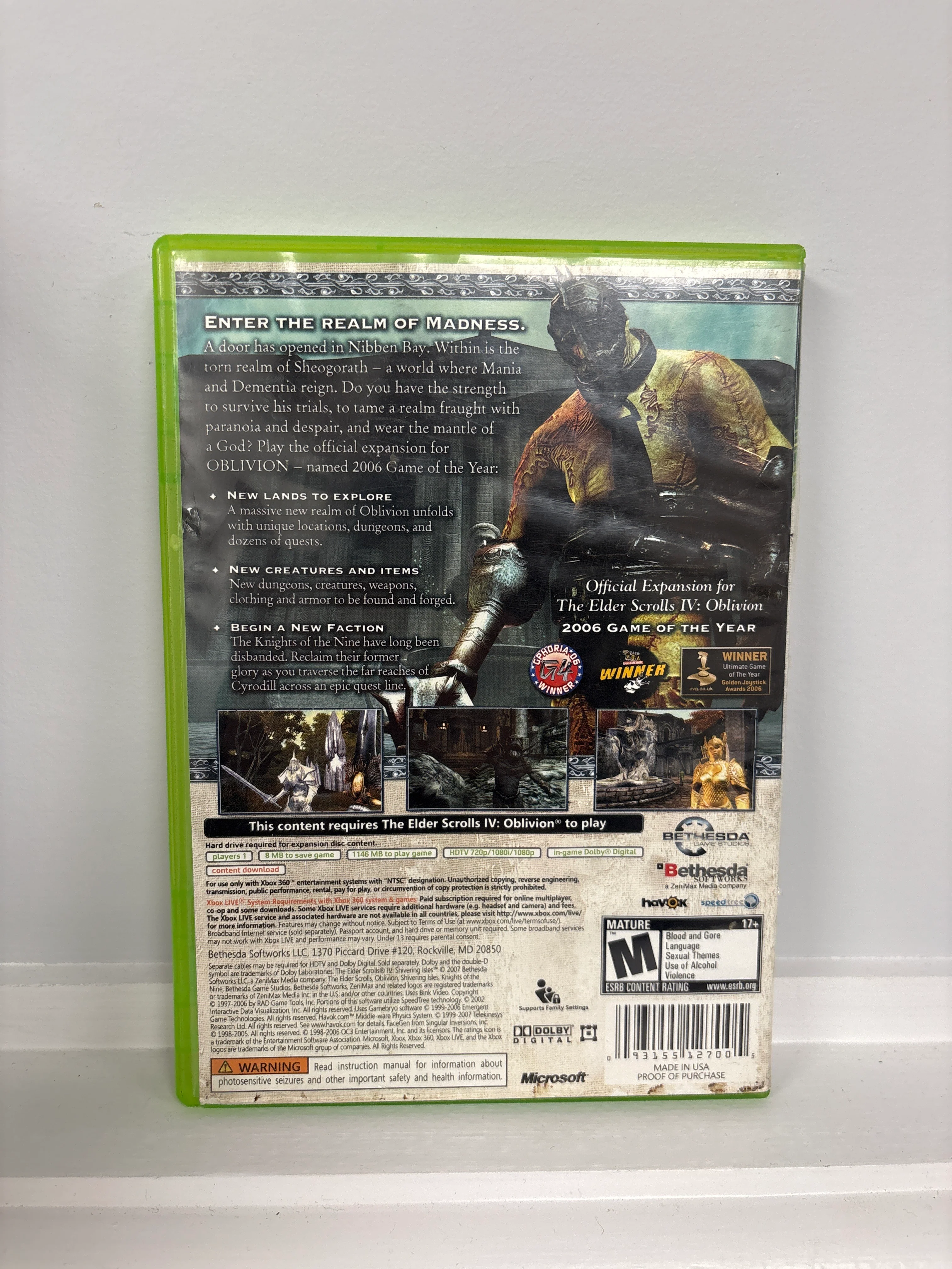Elder Scrolls IV Shivering Isles - Xbox 360 - Image 3