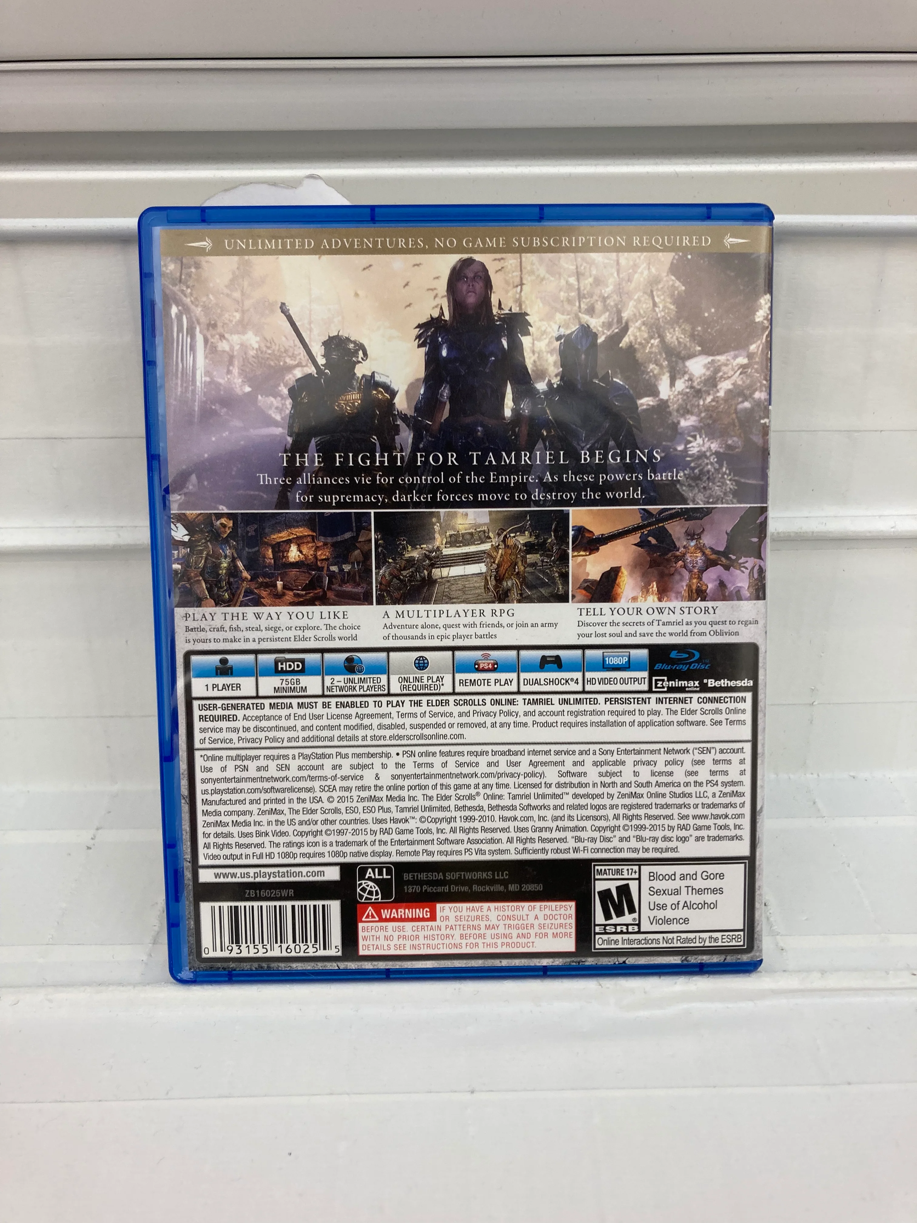 Elder Scrolls Online: Tamriel Unlimited - Playstation 4 - Image 2