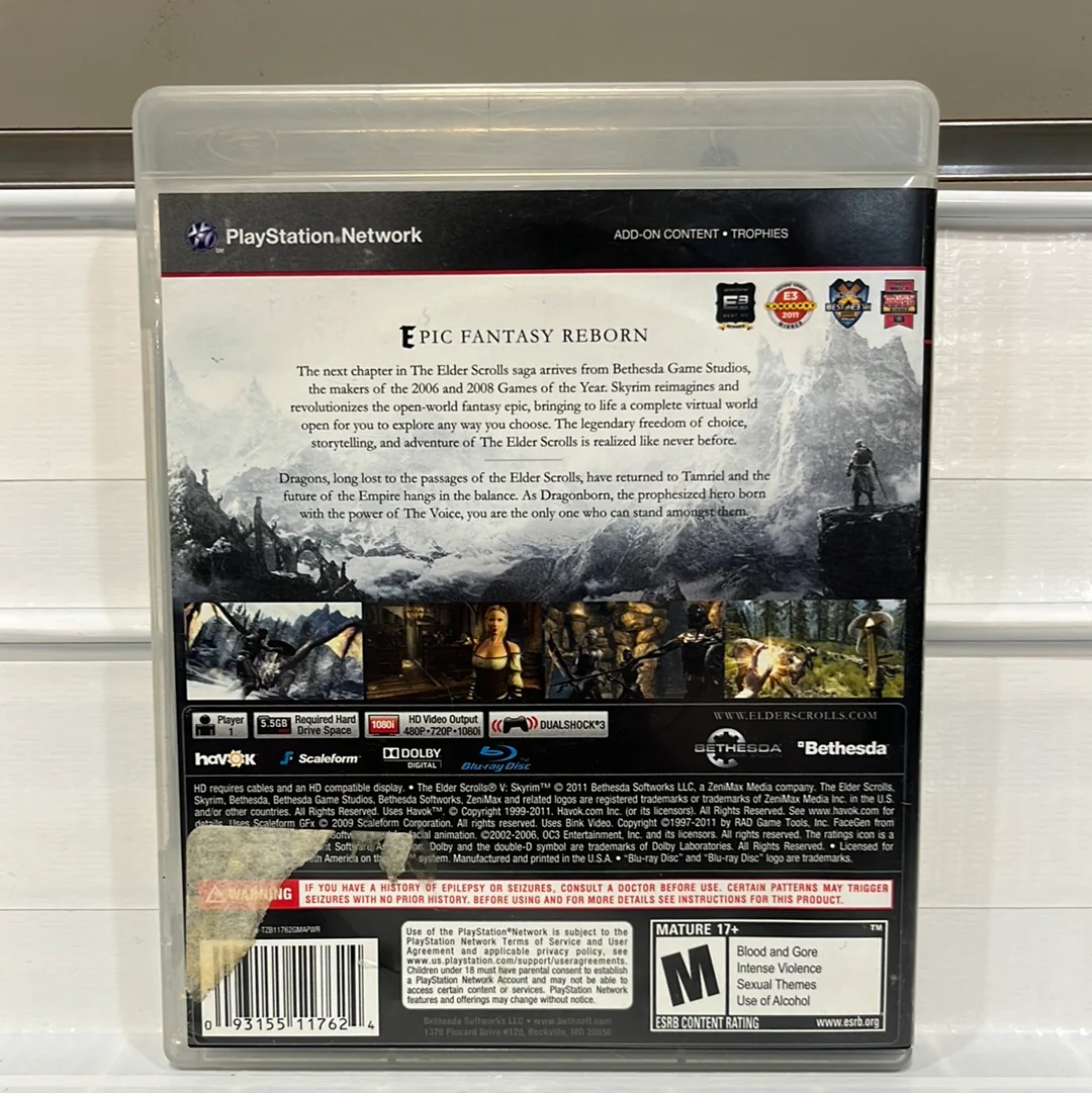 Elder Scrolls V: Skyrim - Playstation 3 - Image 2