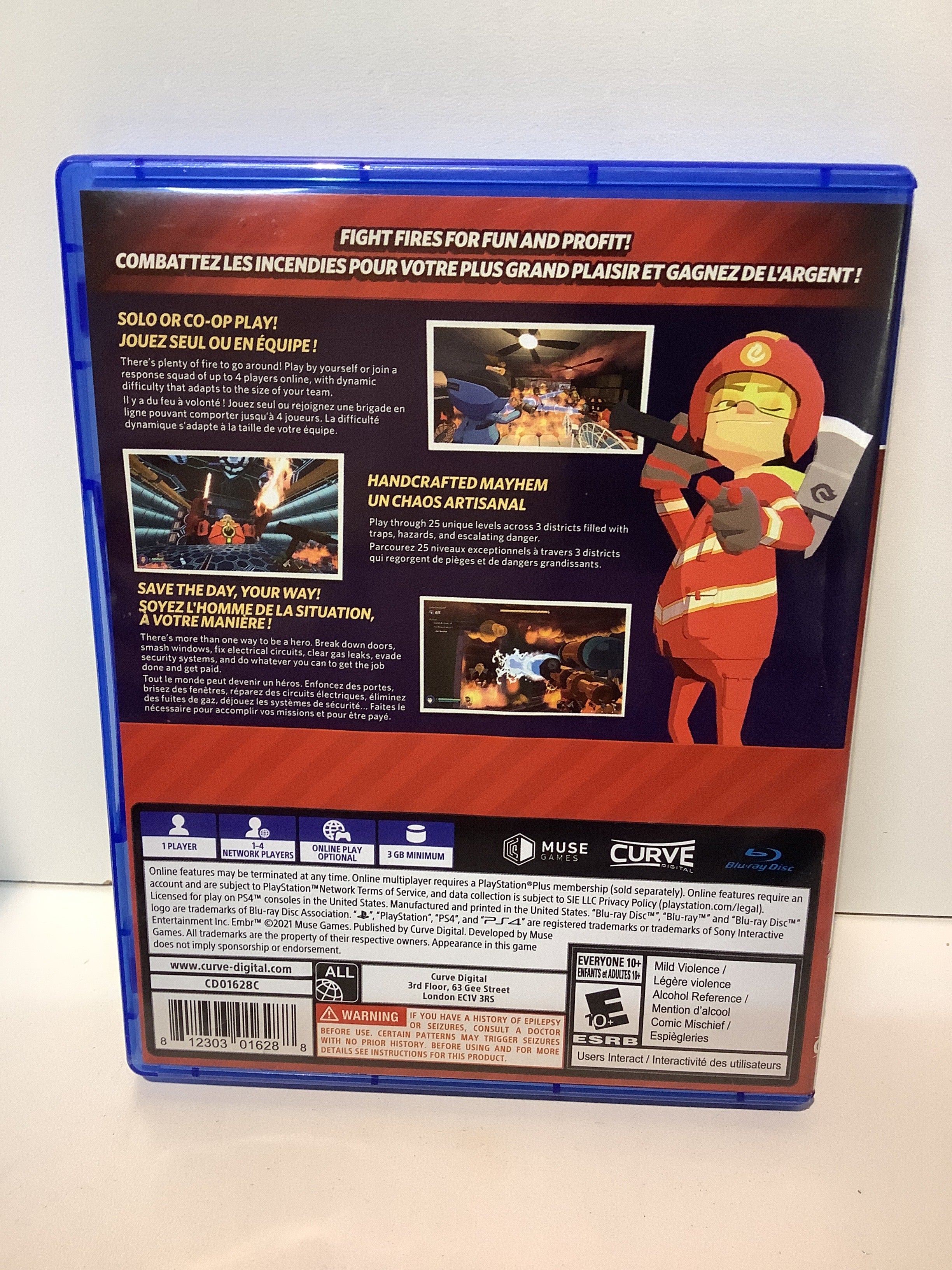 Embr: Uber Firefighters - Playstation 4 - Image 2