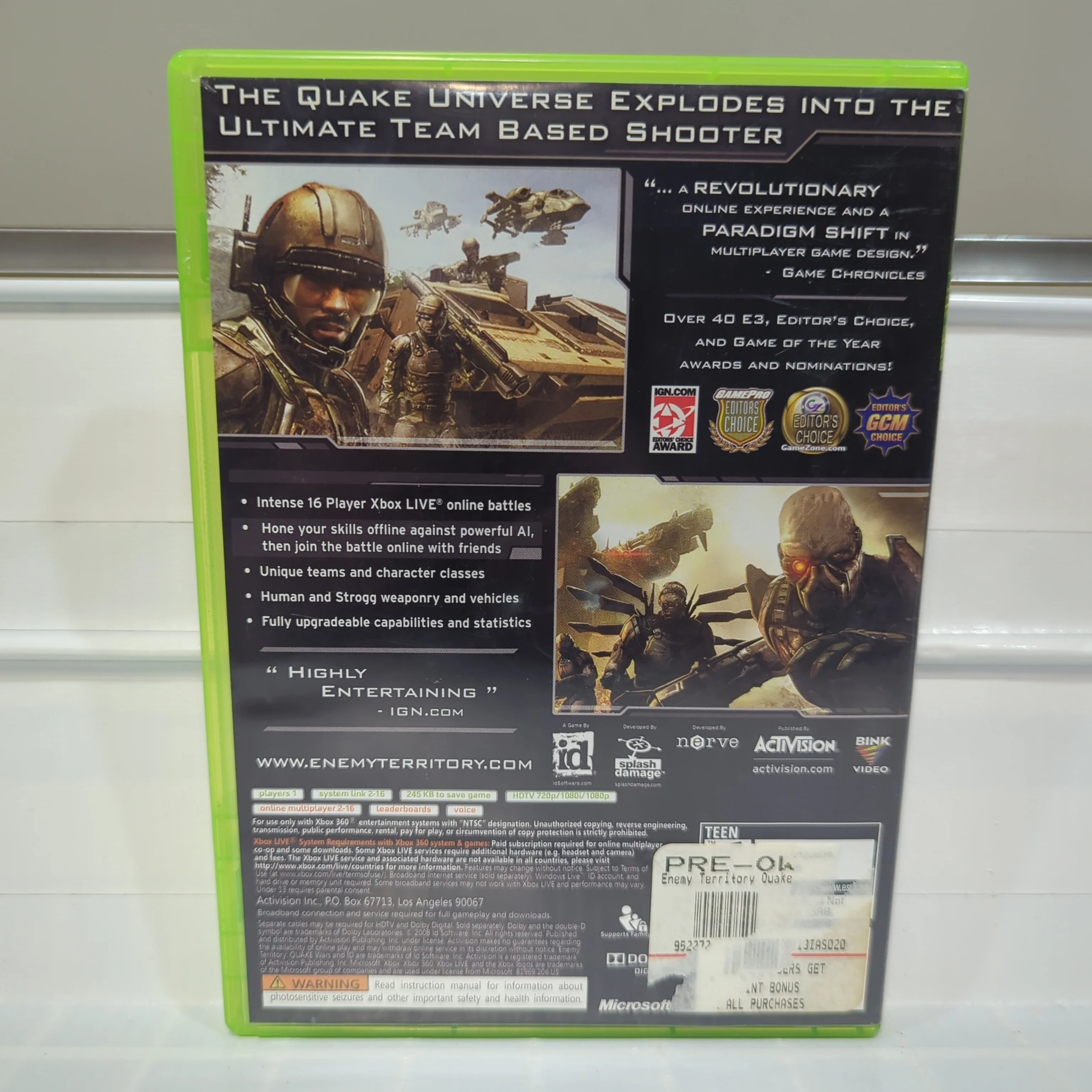 Enemy Territory Quake Wars - Xbox 360 - Image 2