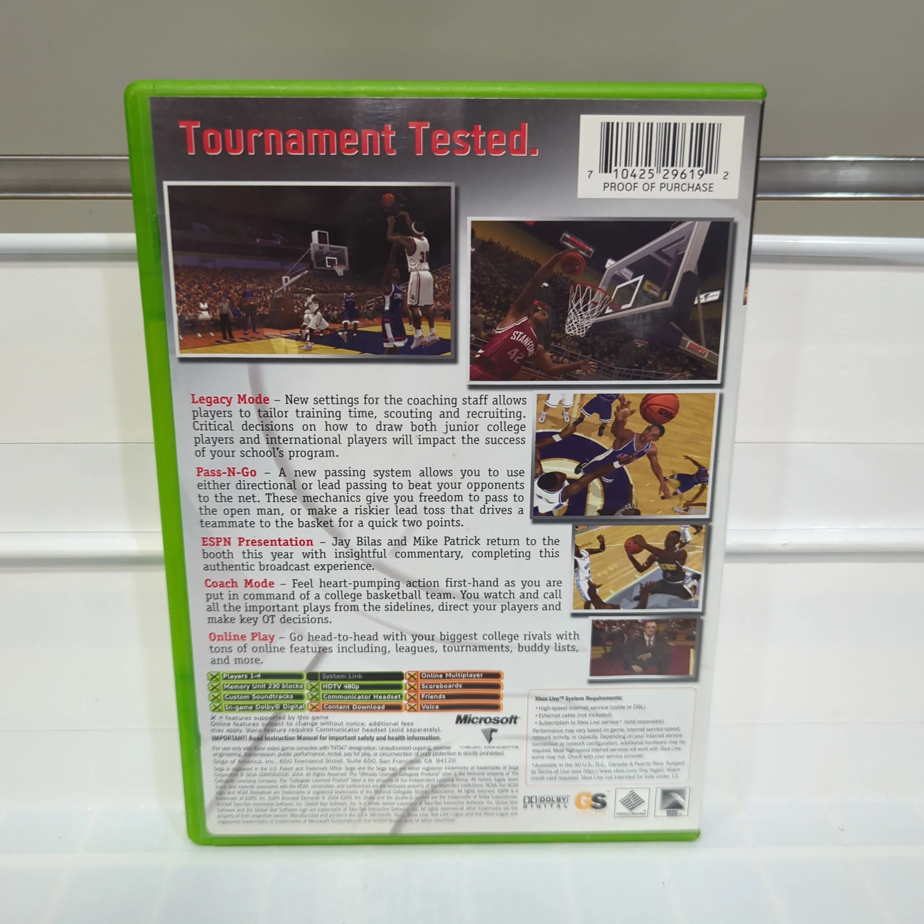 ESPN College Hoops 2K5 - Xbox - Image 2