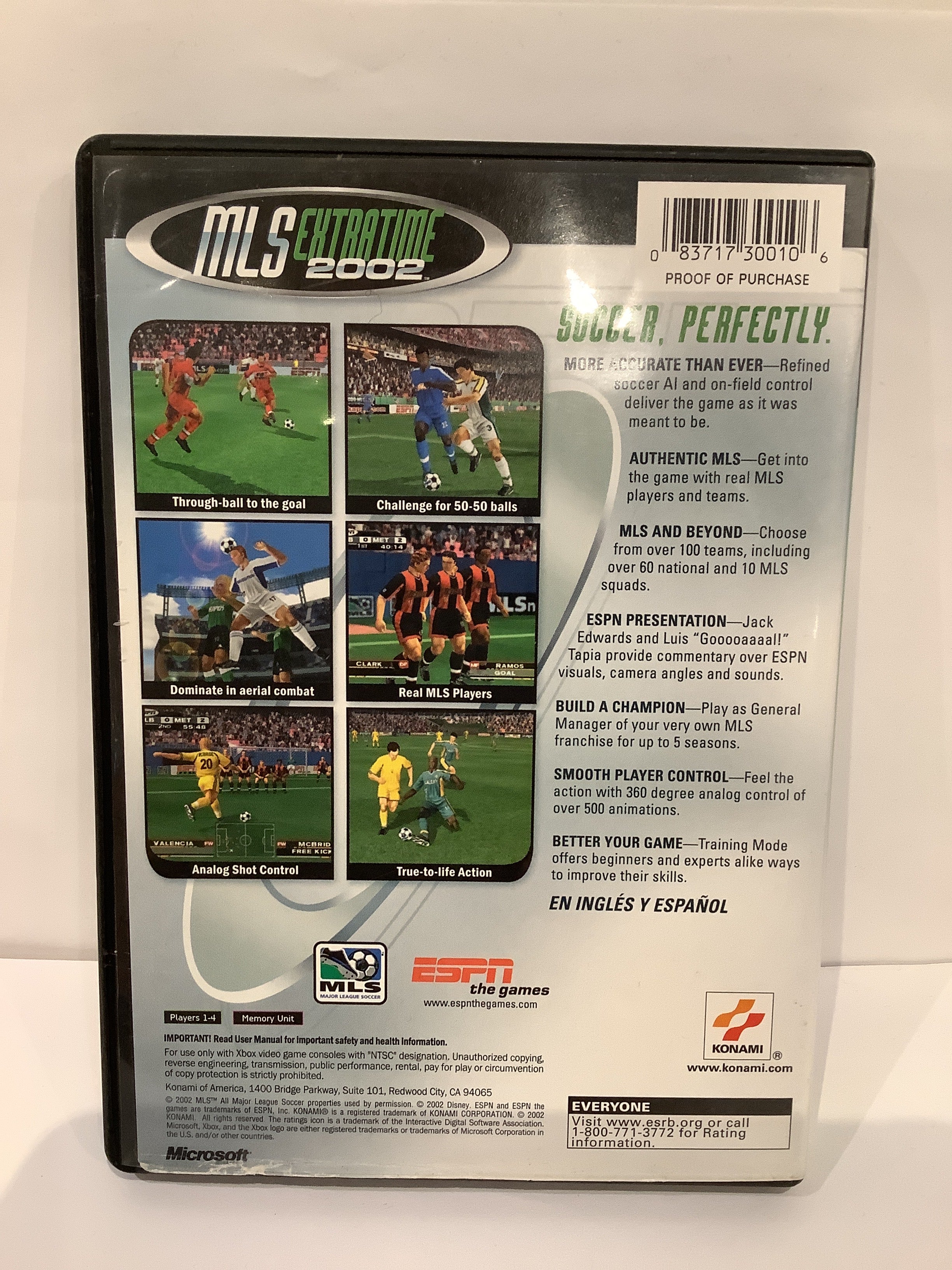 ESPN MLS ExtraTime 2002 - Xbox - Image 2