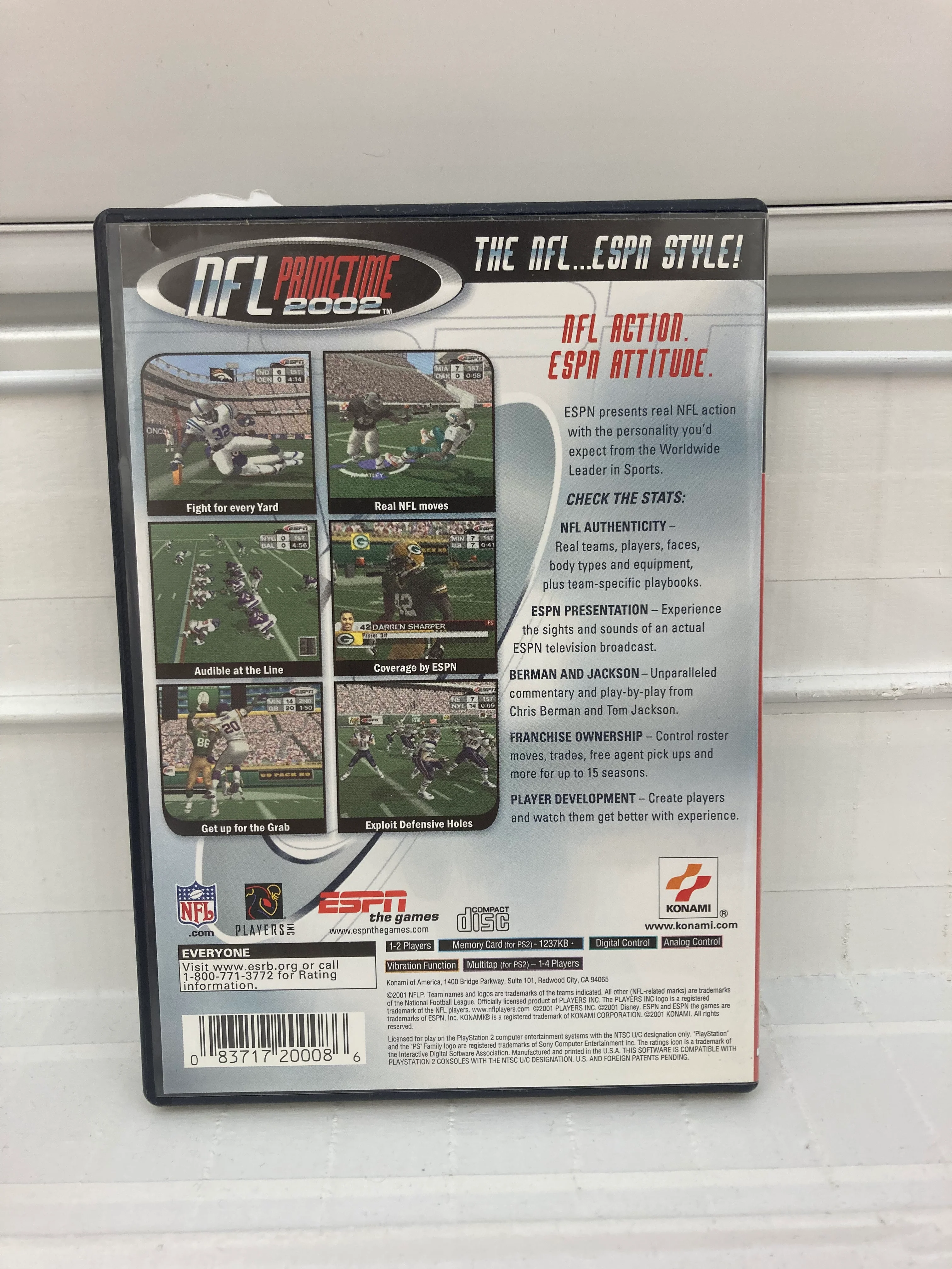 ESPN NFL Prime Time 2002 - Playstation 2 - Image 2
