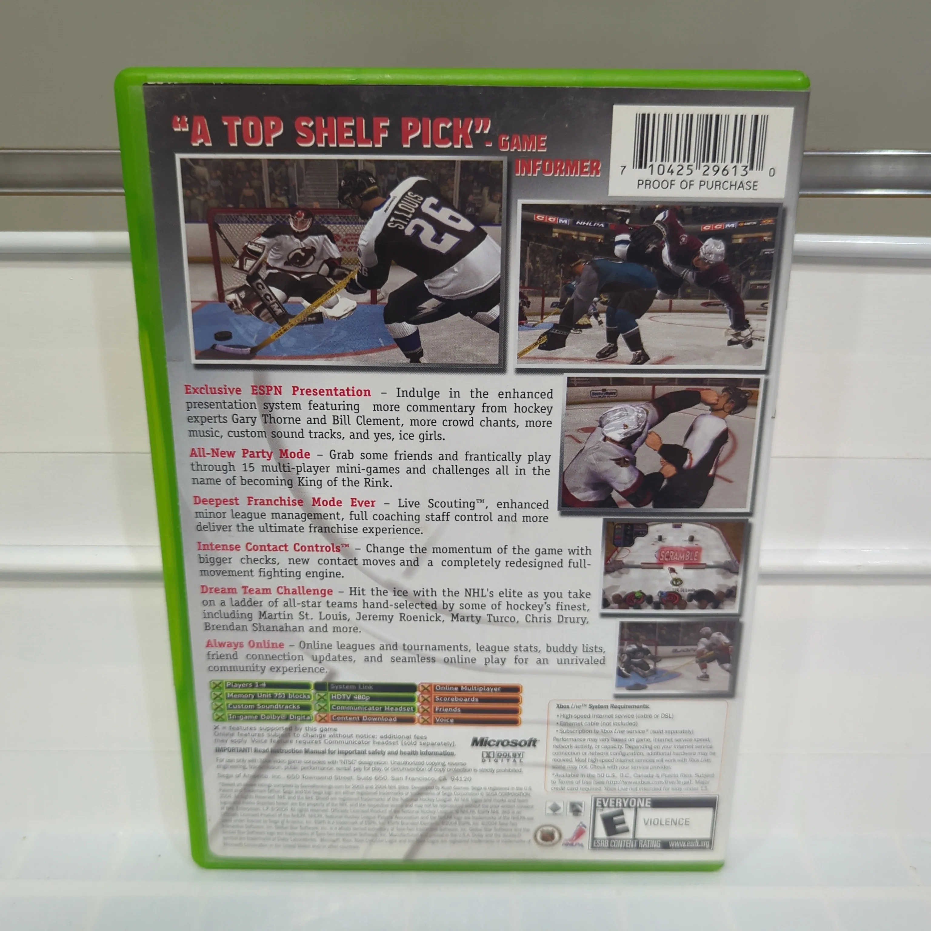 ESPN NHL 2K5 - Xbox - Image 2
