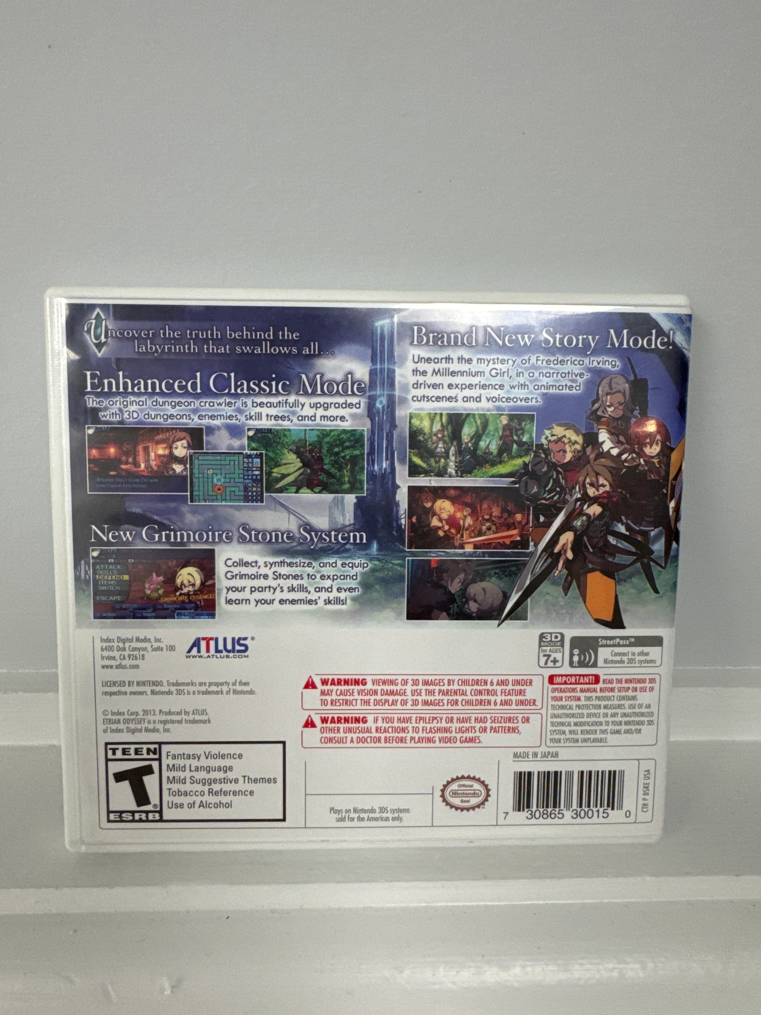 Etrian Odyssey Untold: The Millennium Girl - Nintendo 3DS - Image 2