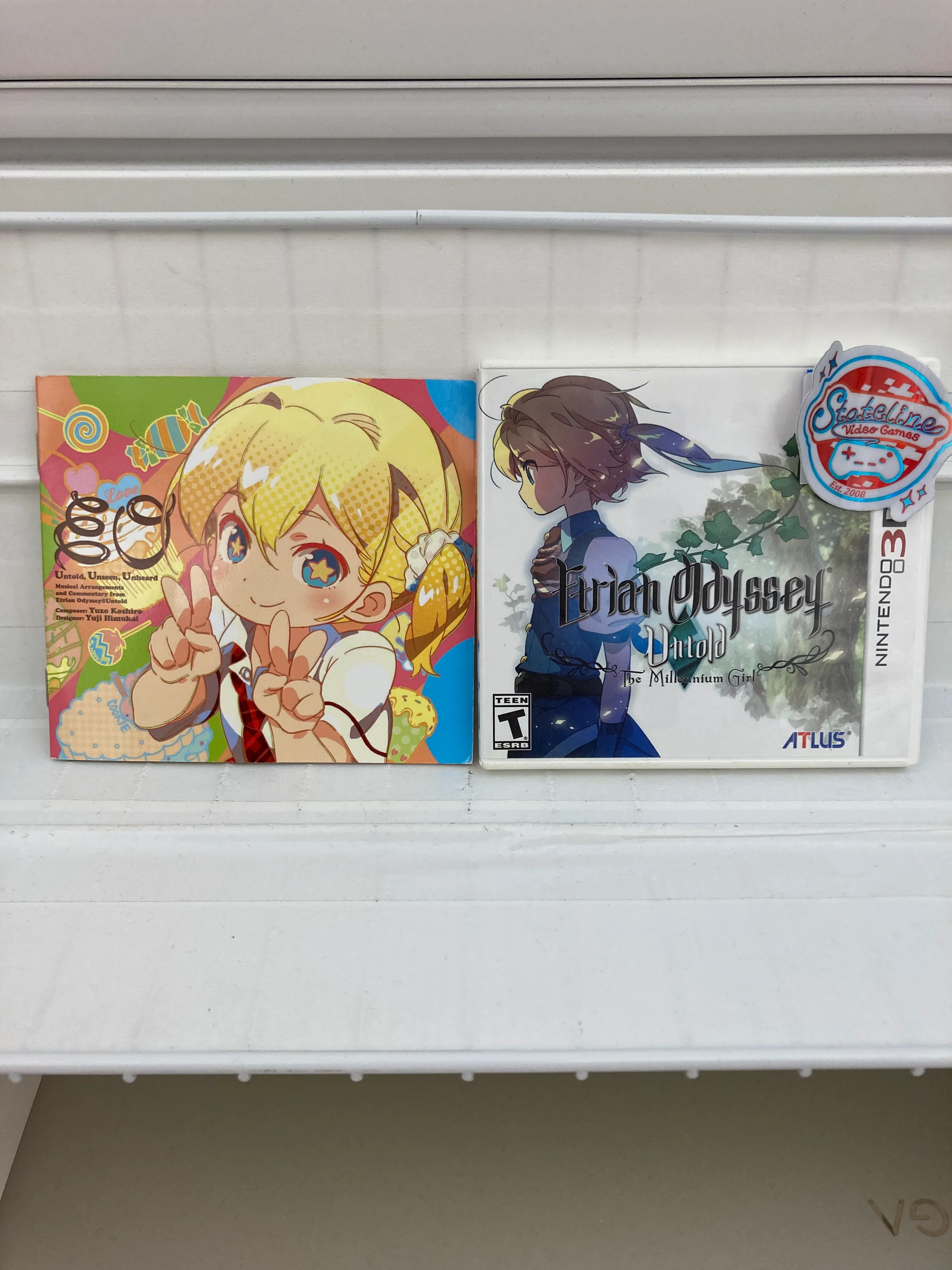 Etrian Odyssey Untold: The Millennium Girl [Soundtrack Bundle] - Nintendo 3DS