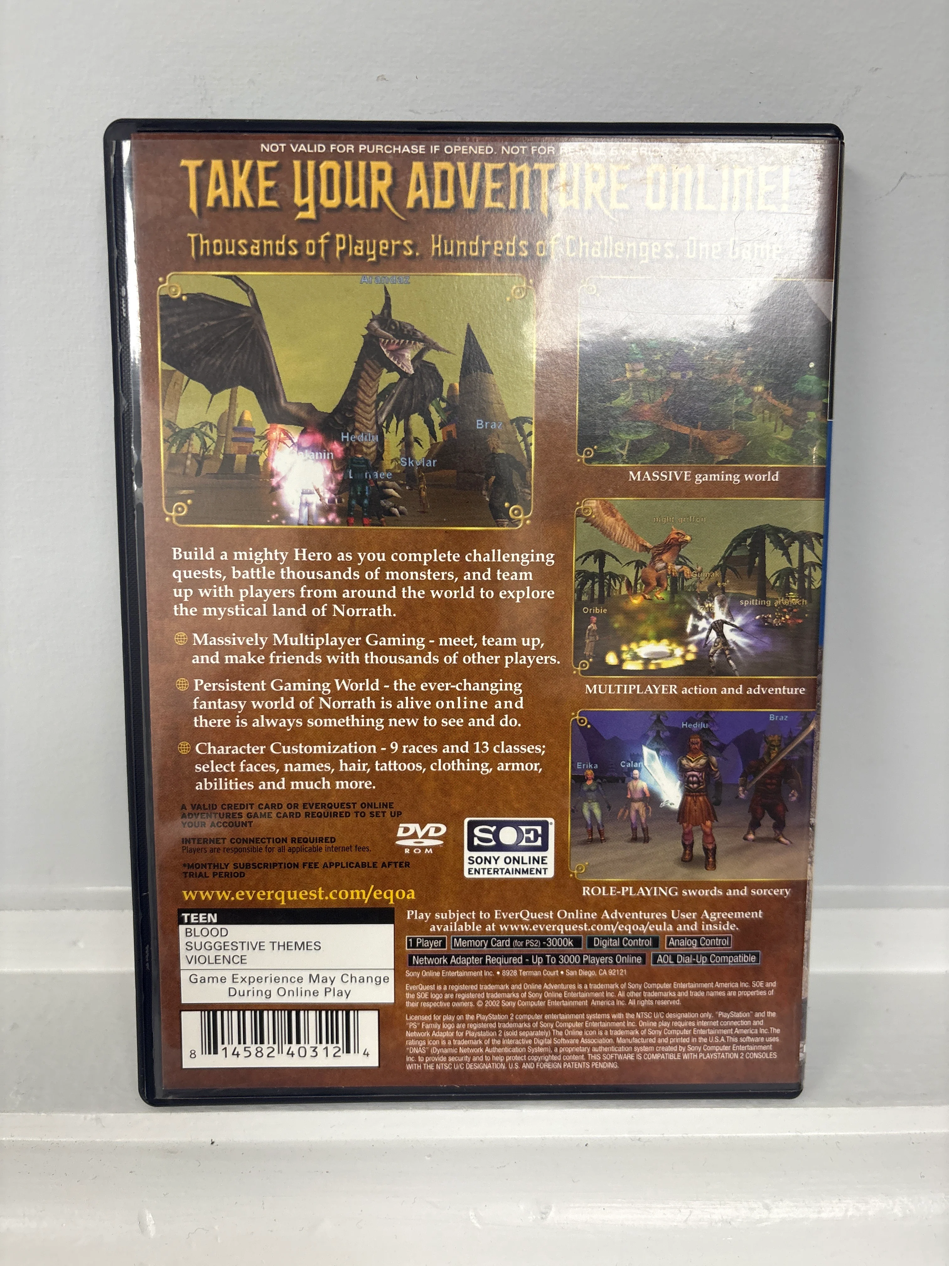 Everquest Online Adventures - Playstation 2 - Image 2