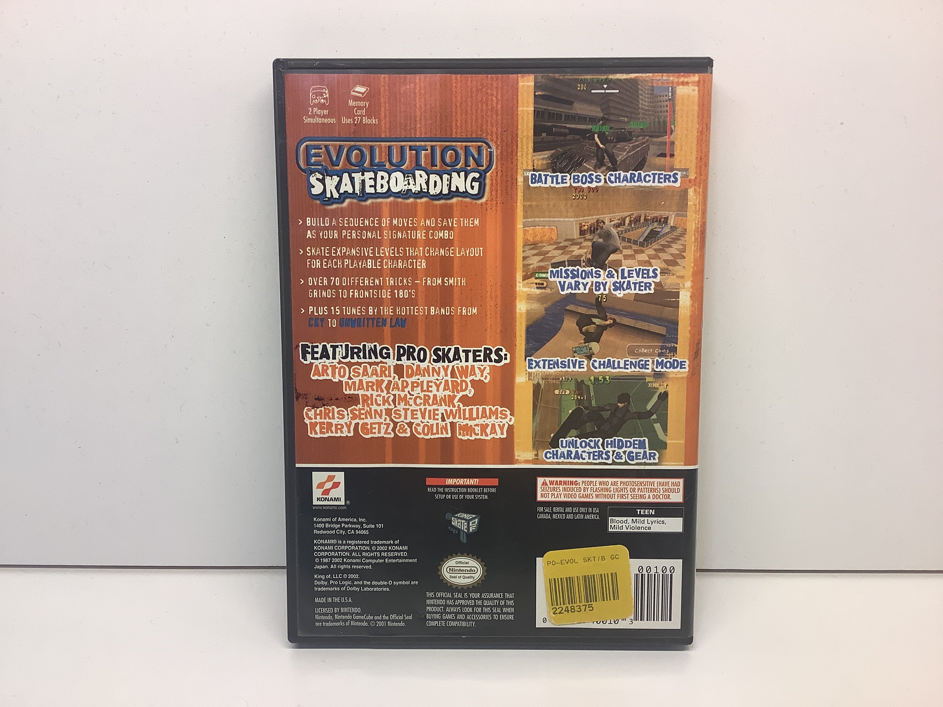 Evolution Skateboarding - Gamecube - Image 2