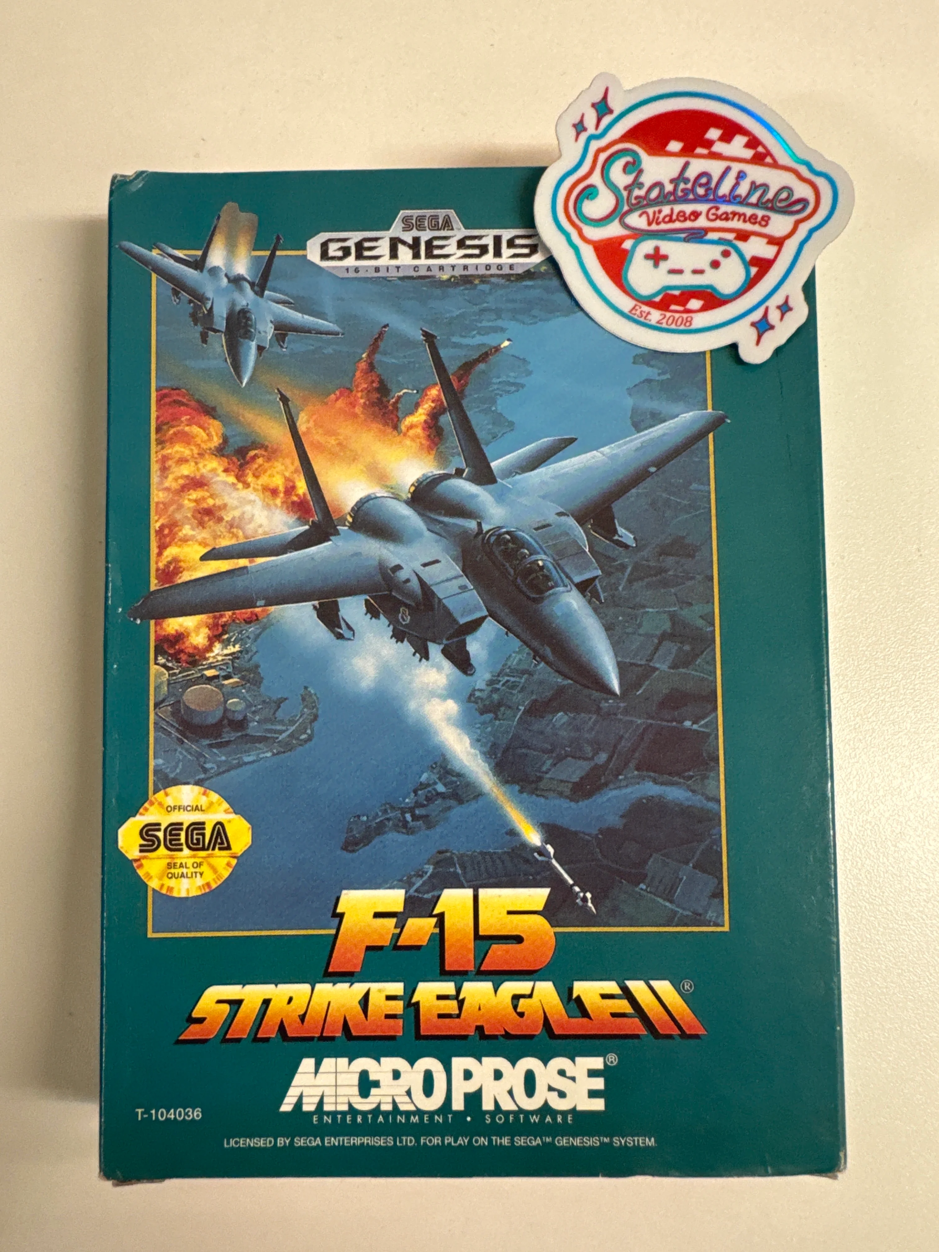 F-15 Strike Eagle II - Sega Genesis