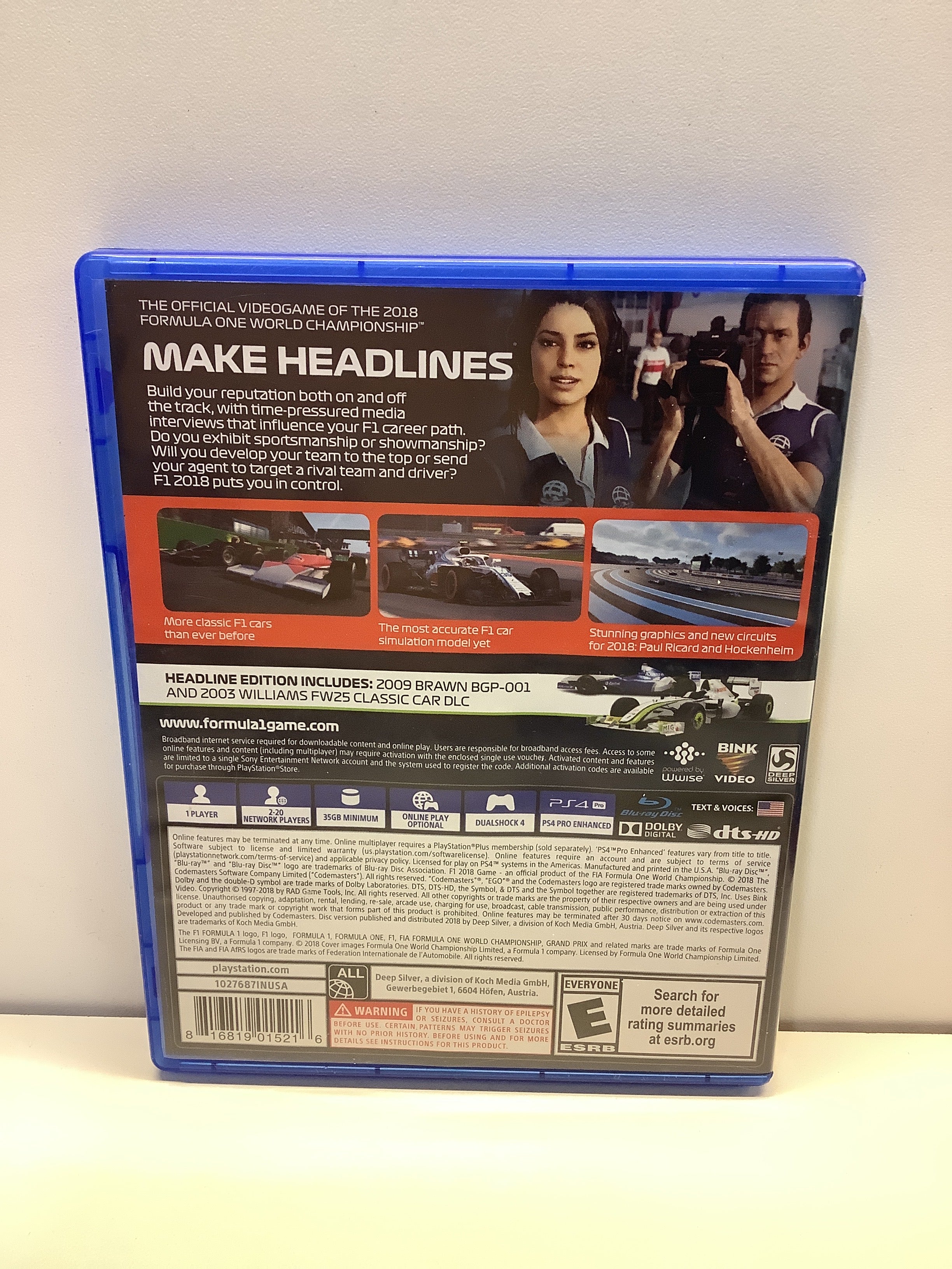 F1 2018 - Playstation 4 - Image 2