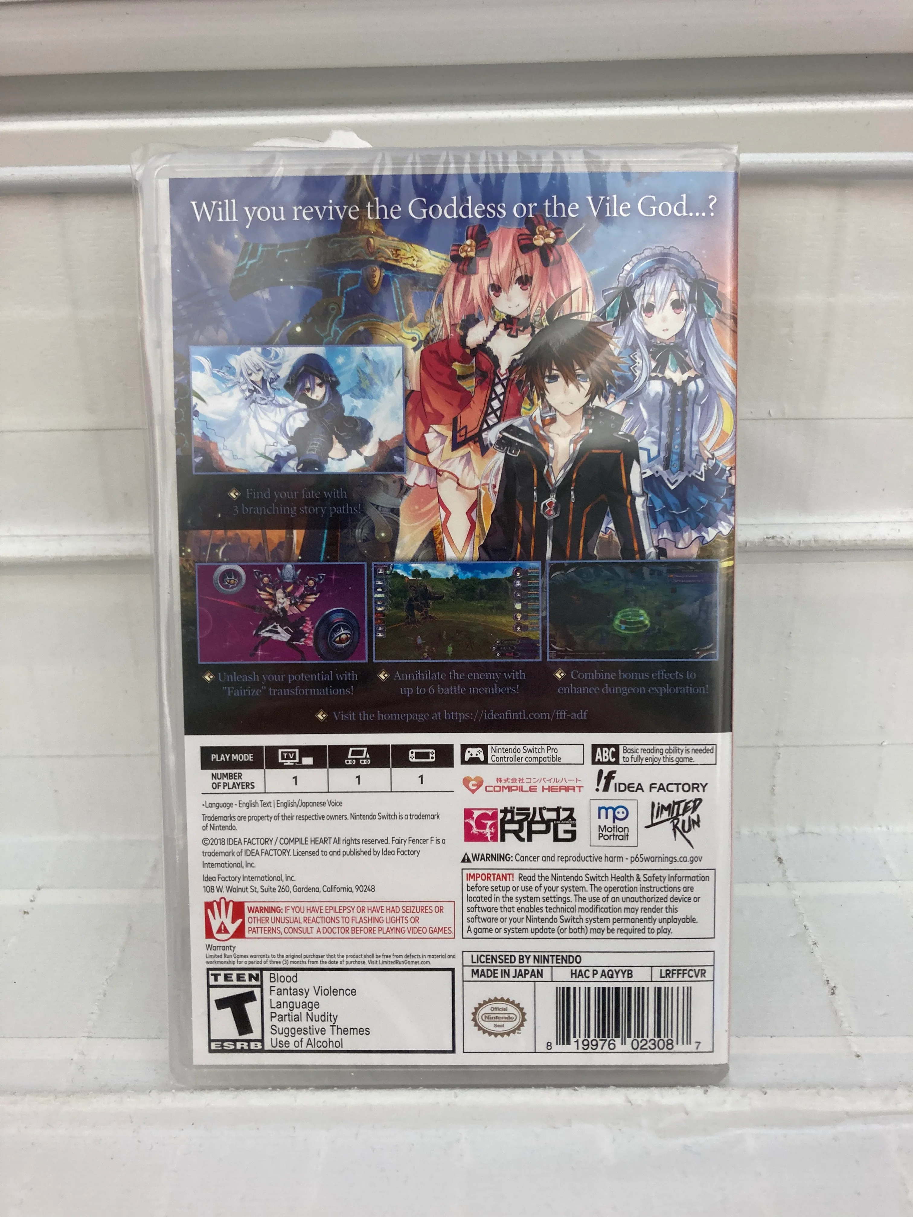 Fairy Fencer F: Advent Dark Force - Nintendo Switch - Image 2