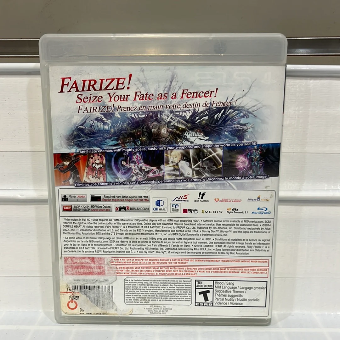 Fairy Fencer F - Playstation 3 - Image 2