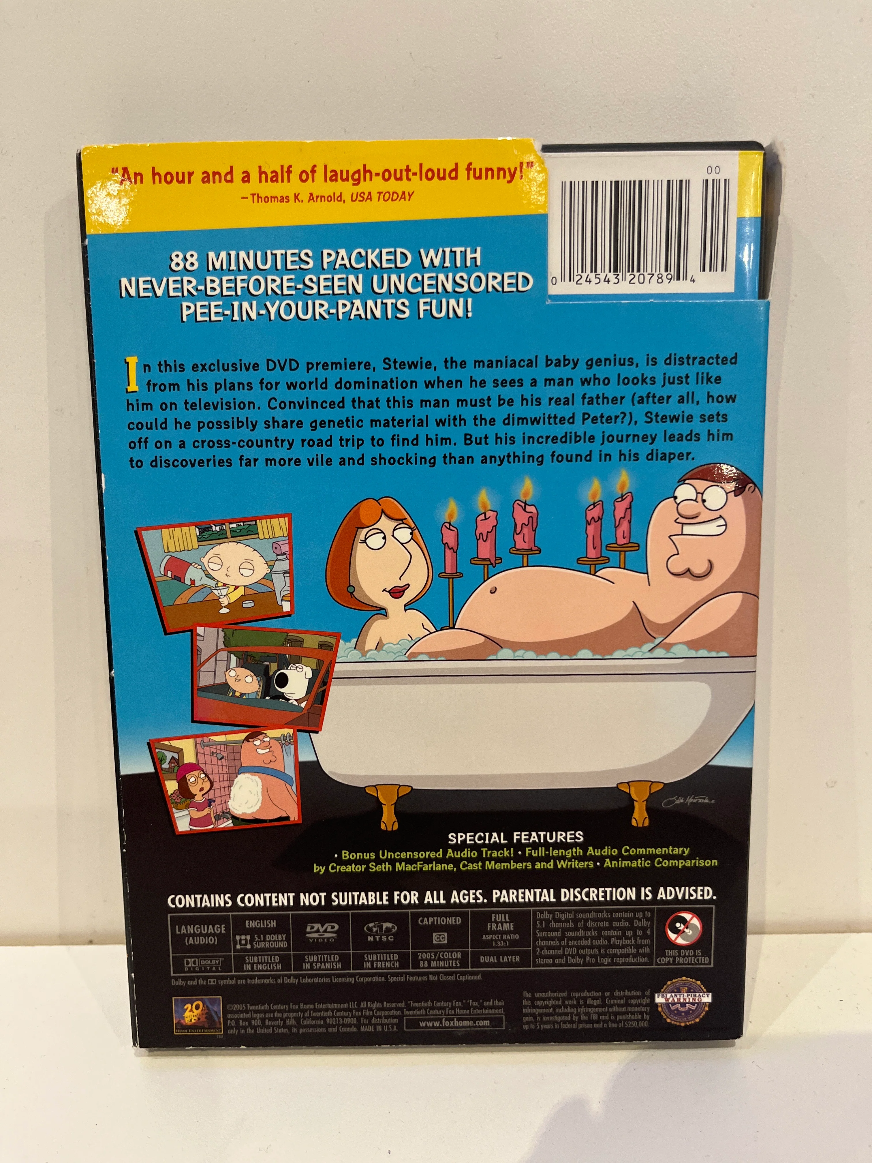 Family Guy Presents Stewie Griffin: The Untold Story - DVD - Image 2
