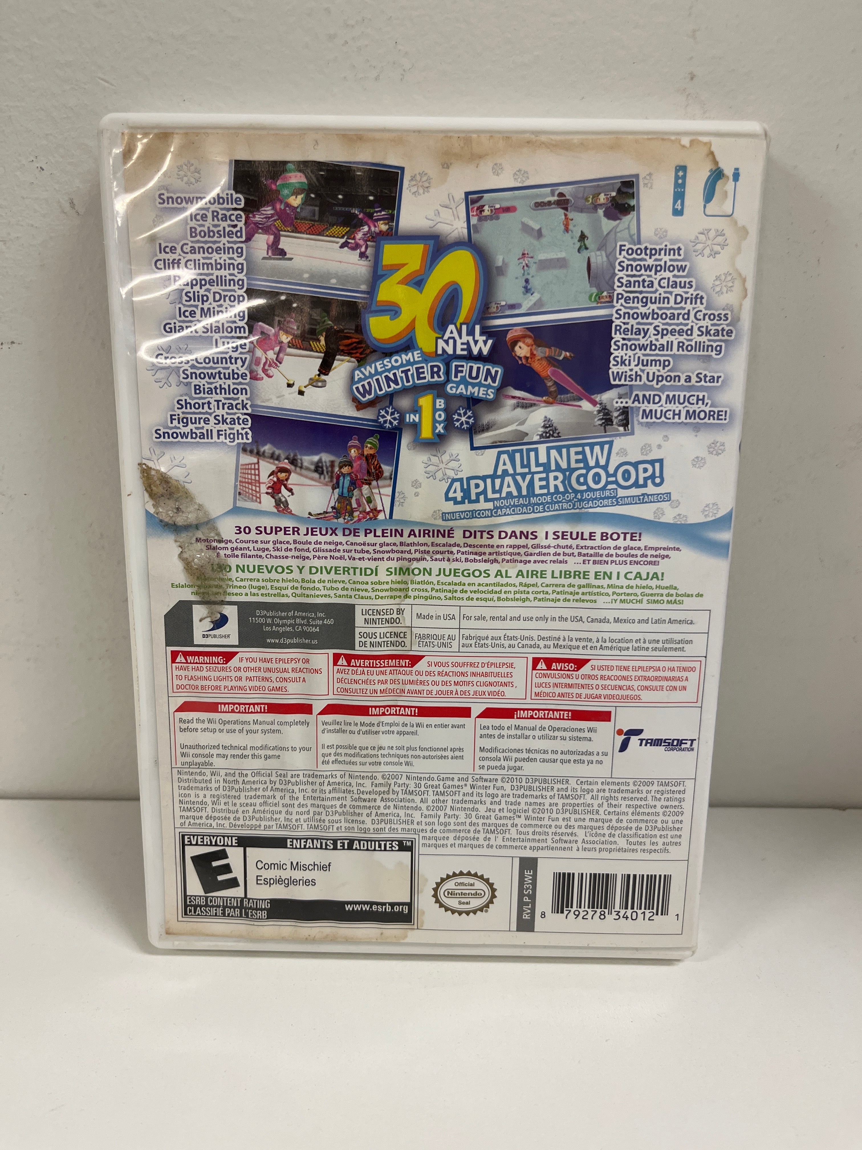 Family Party: 30 Great Games Winter Fun - Wii - Image 2