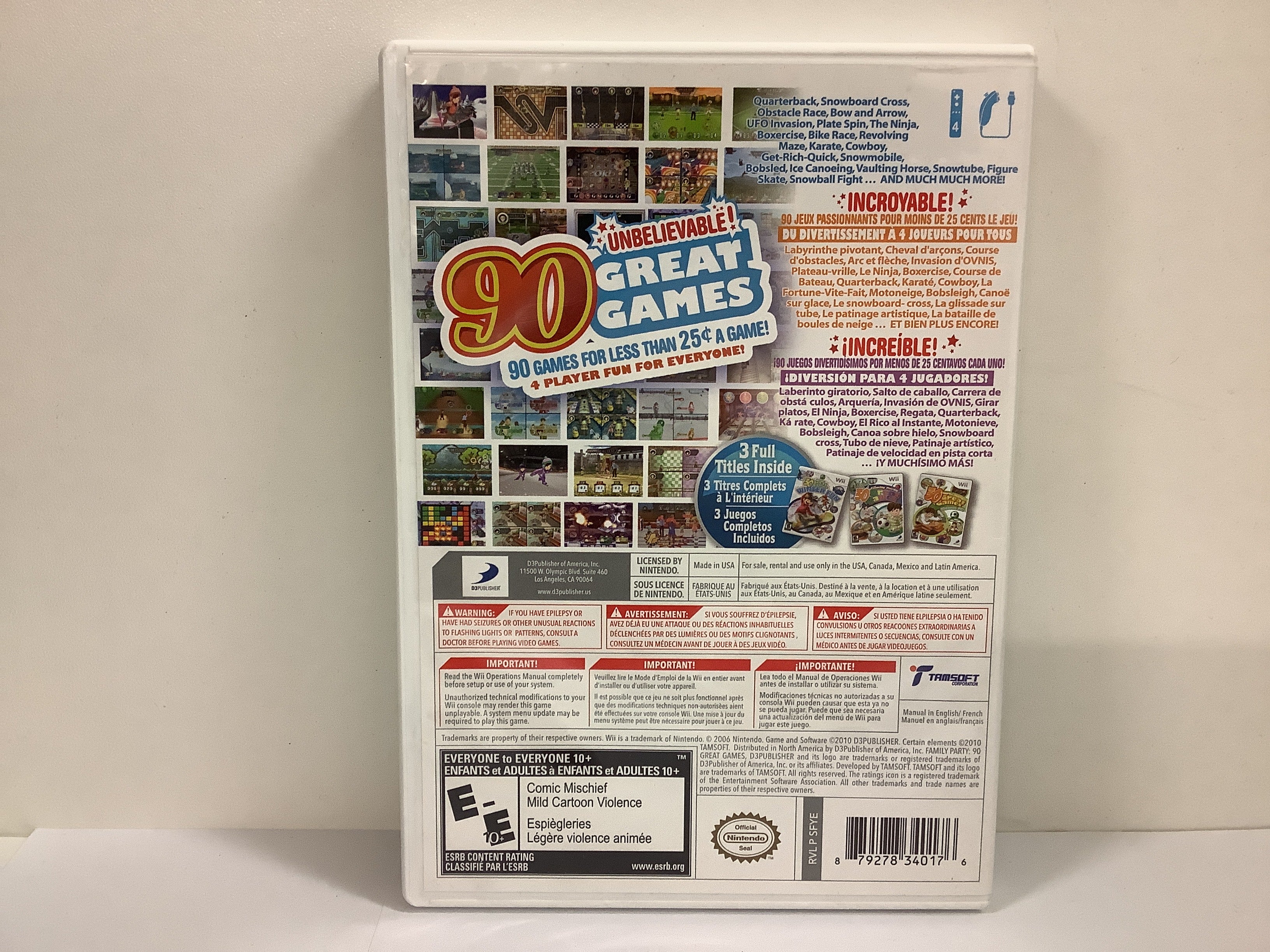 Family Party: 90 Great Games Party Pack - Wii - Image 2