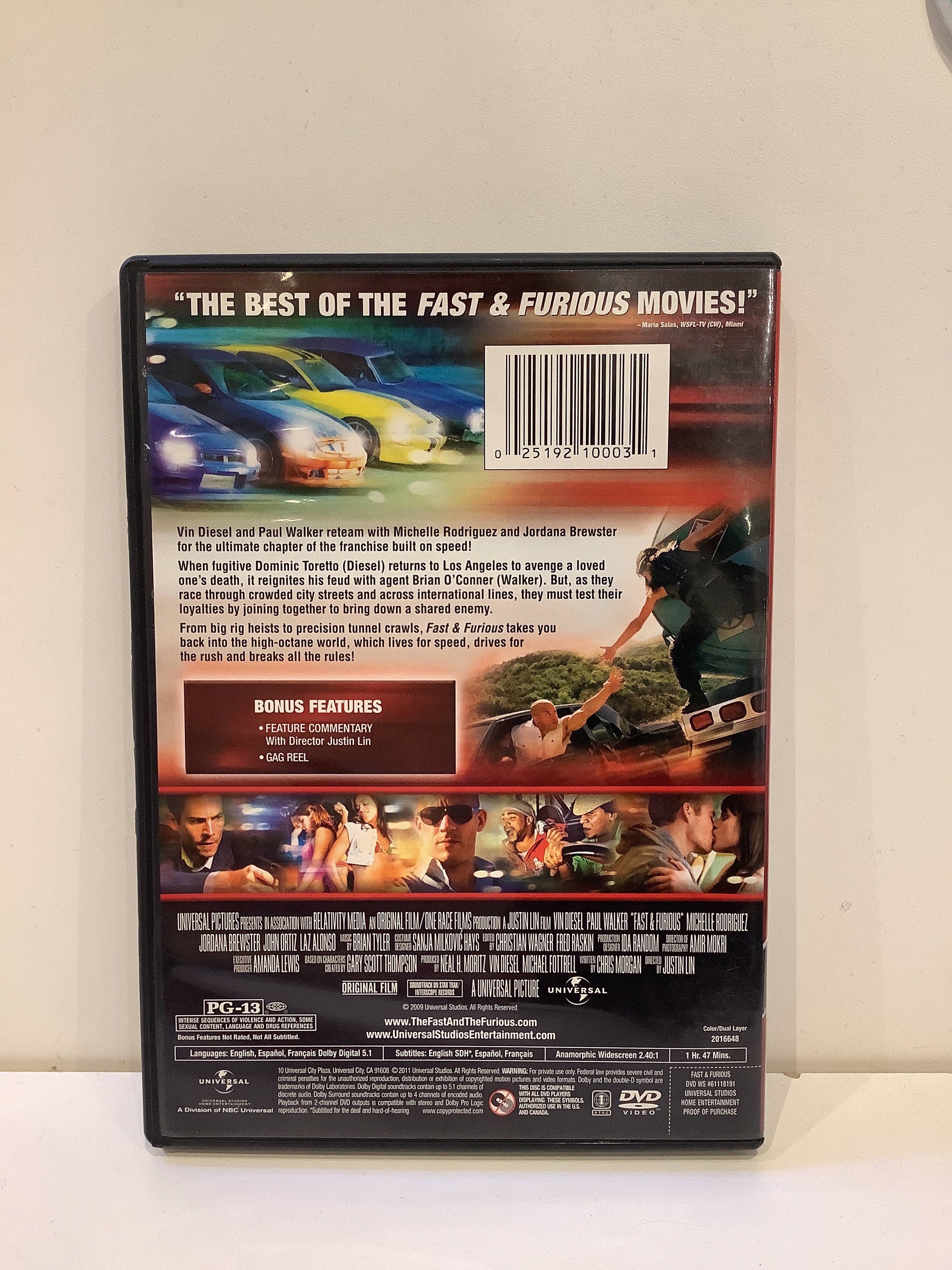 Fast & Furious - DVD - Image 2