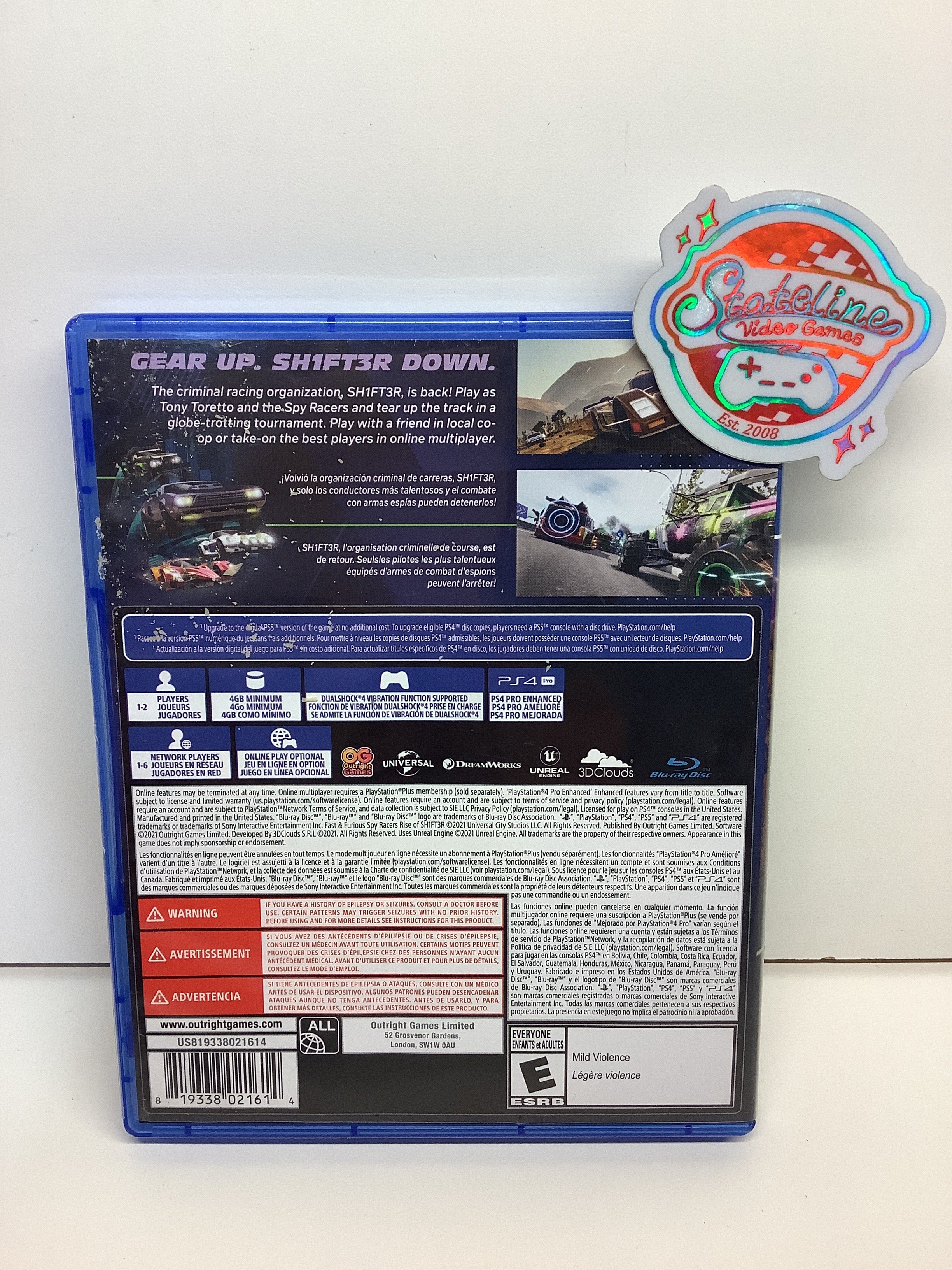 Fast & Furious: Spy Racers - Rise of Sh1ft3r - Playstation 4 - Image 2