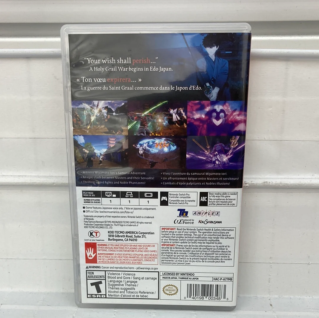 Fate/Samurai Remnant - Nintendo Switch - Image 2