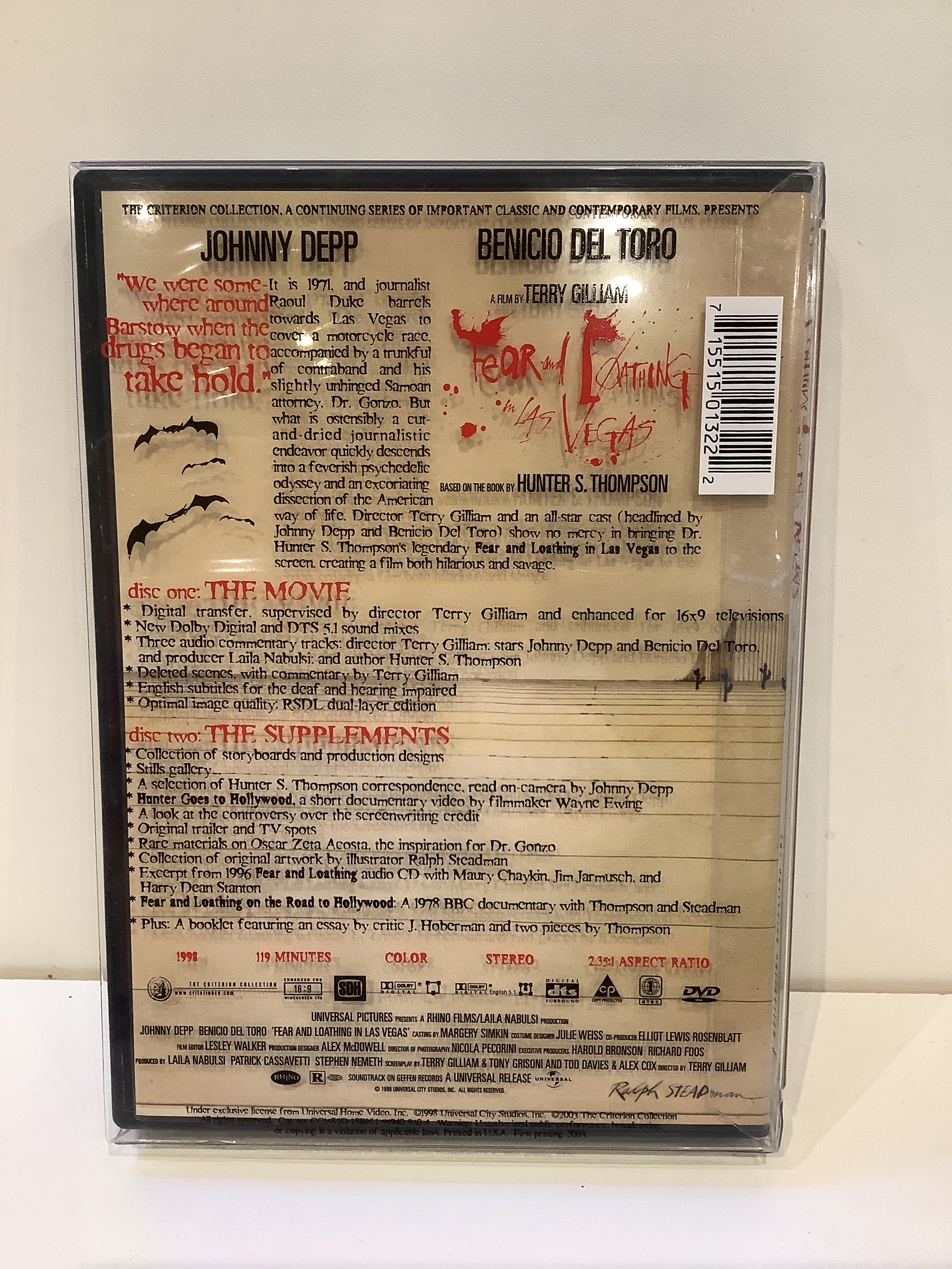 Fear and Loathing in Las Vegas - DVD - Image 2
