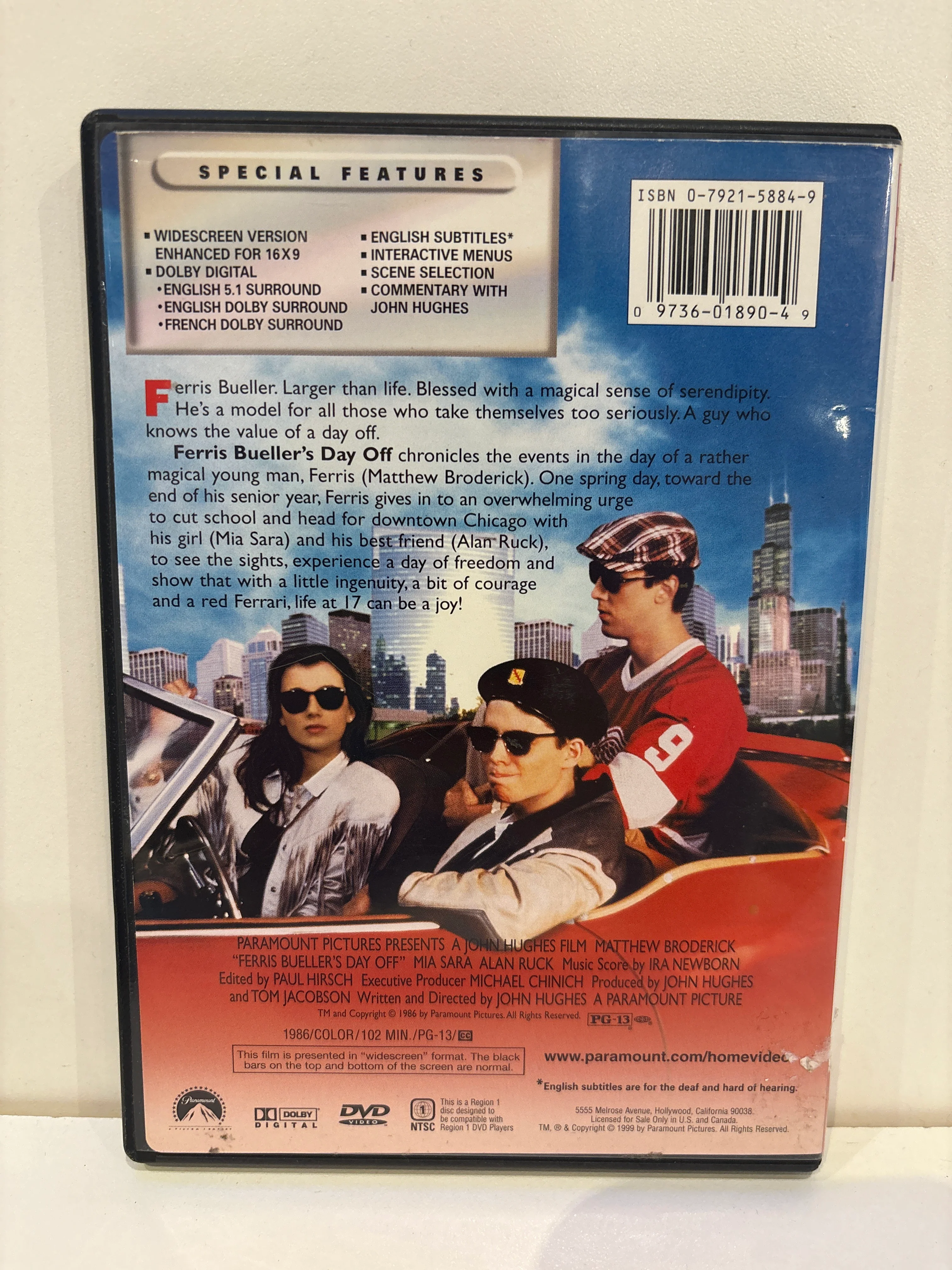 Ferris Bueller's Day Off - DVD - Image 2
