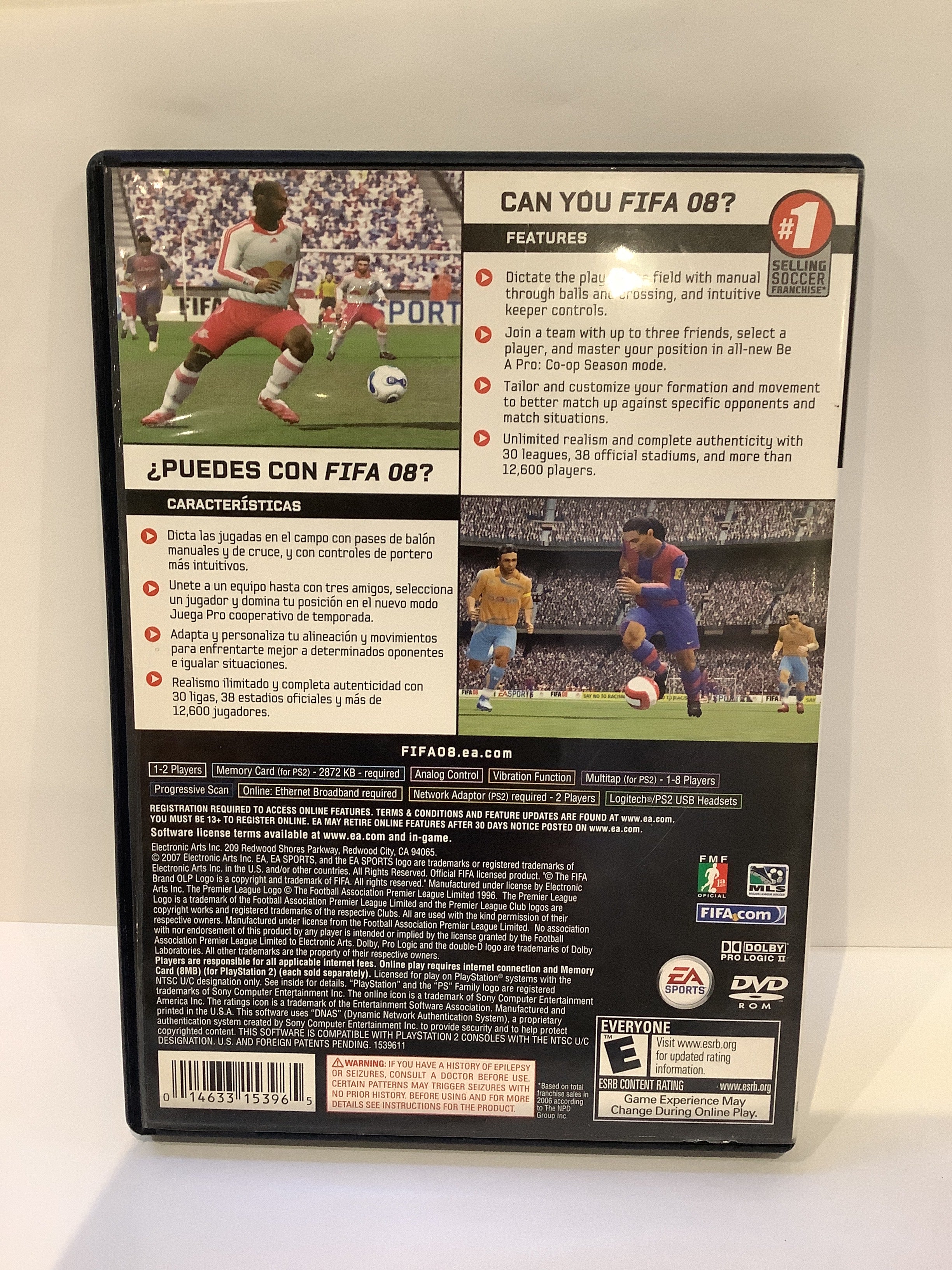 FIFA 08 - Playstation 2 - Image 2