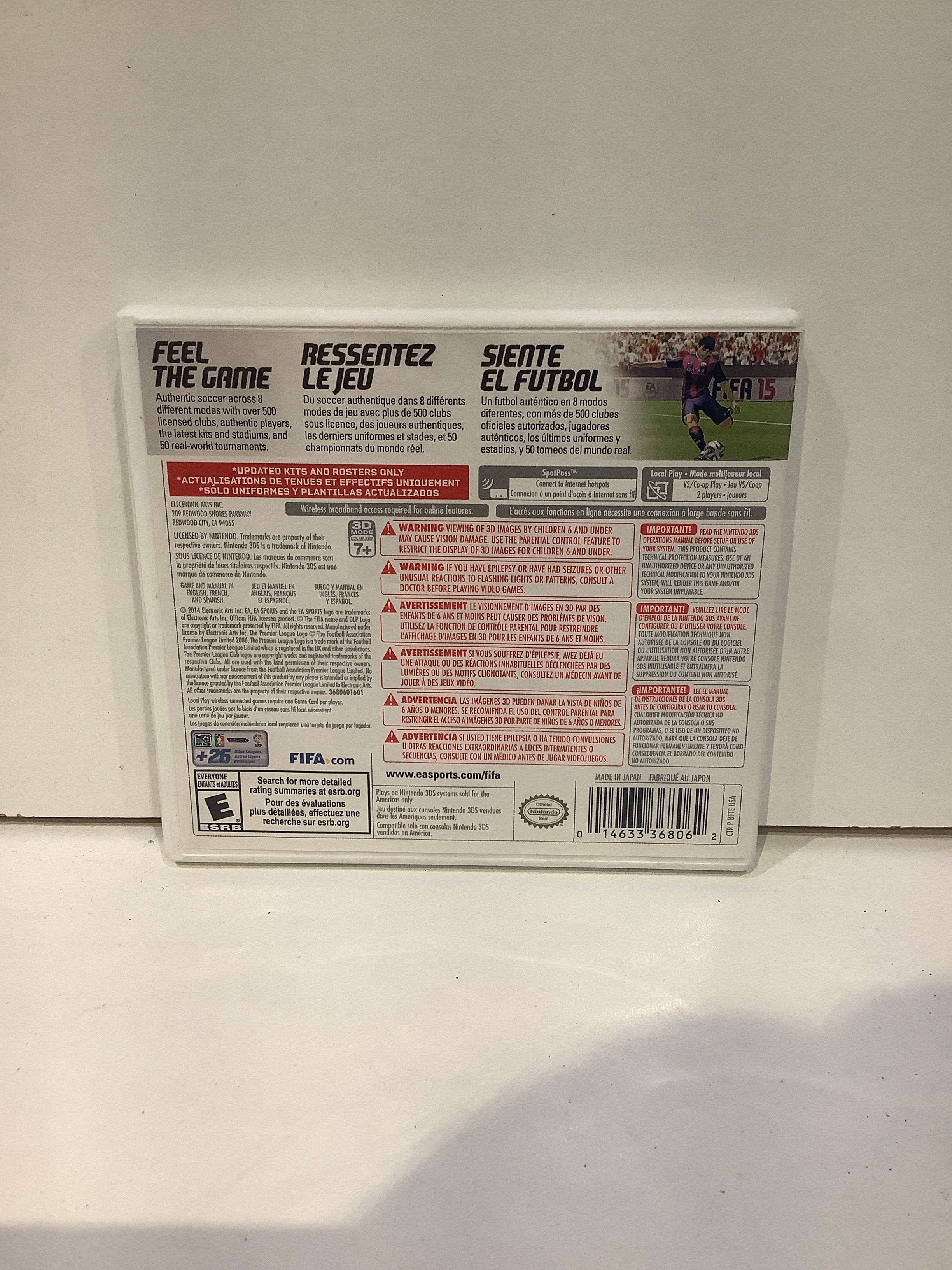 FIFA 15: Legacy Edition - Nintendo 3DS - Image 2