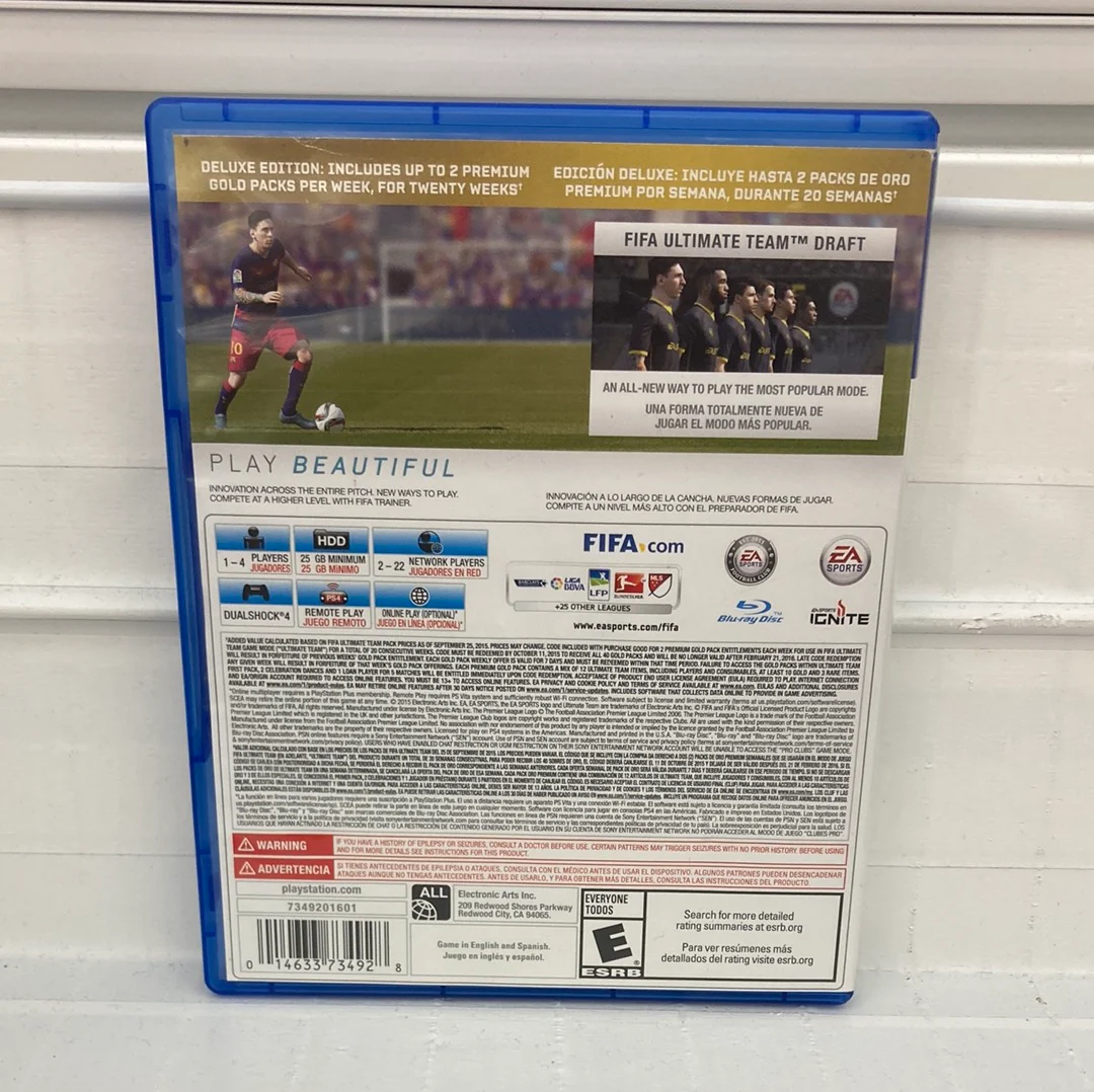 FIFA 16 [Deluxe Edition] - Playstation 4 - Image 2