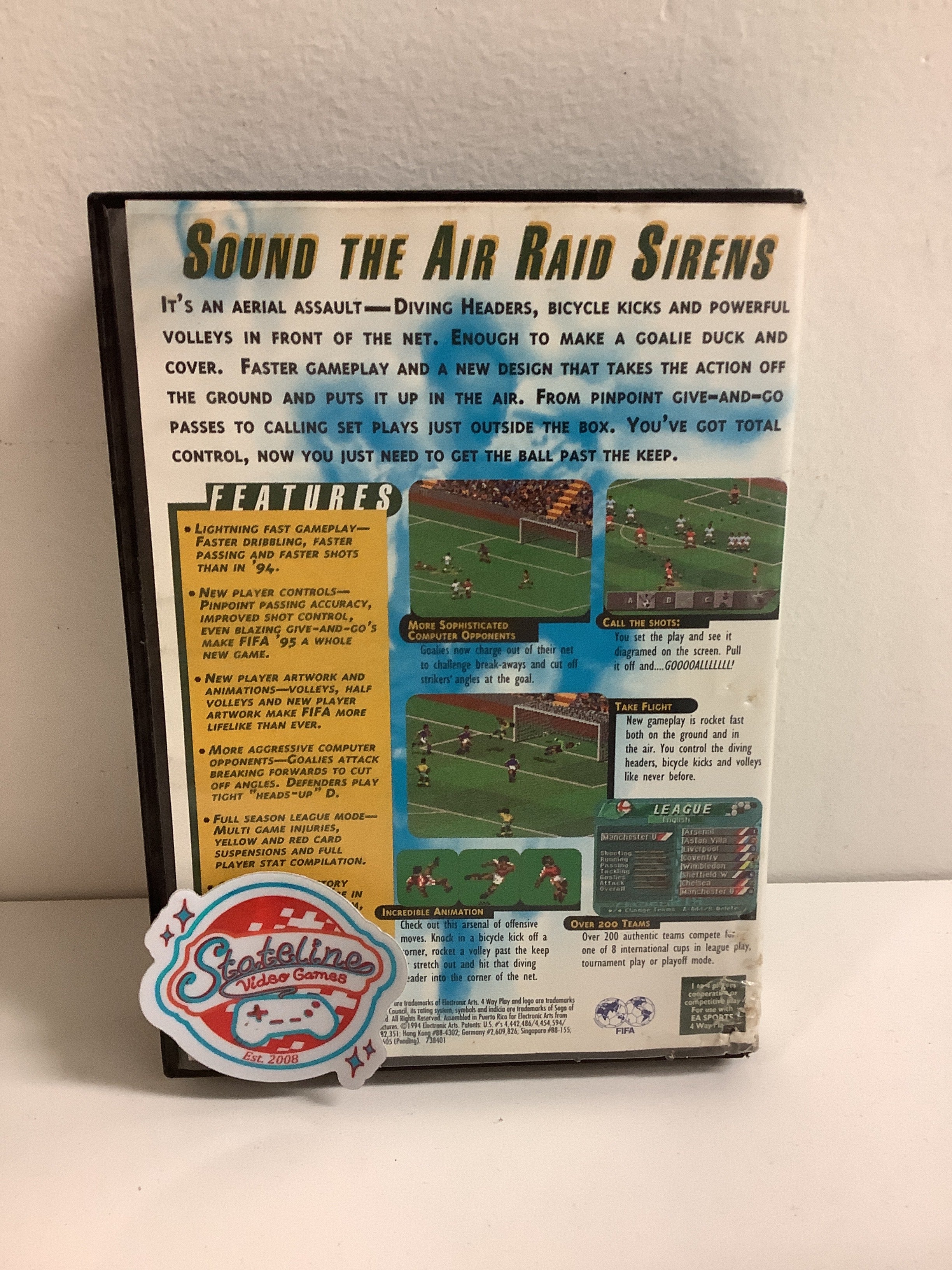 FIFA 95 - Sega Genesis - Image 2