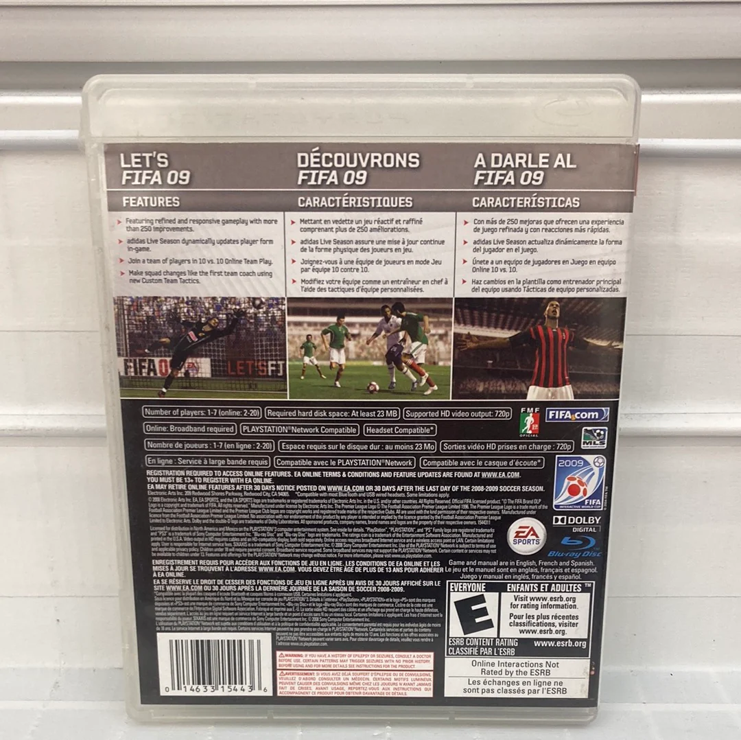FIFA Soccer 09 - Playstation 3 - Image 2