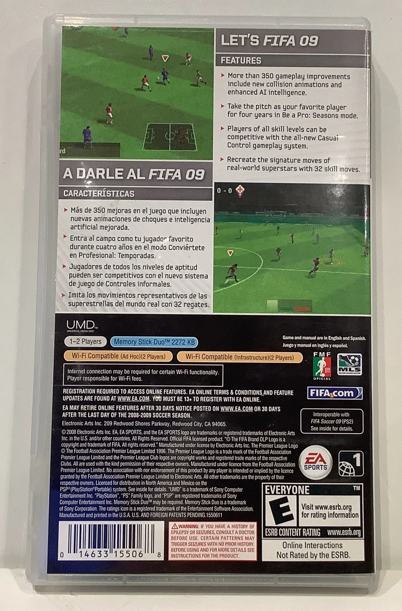 FIFA Soccer 09 - PSP - Image 2
