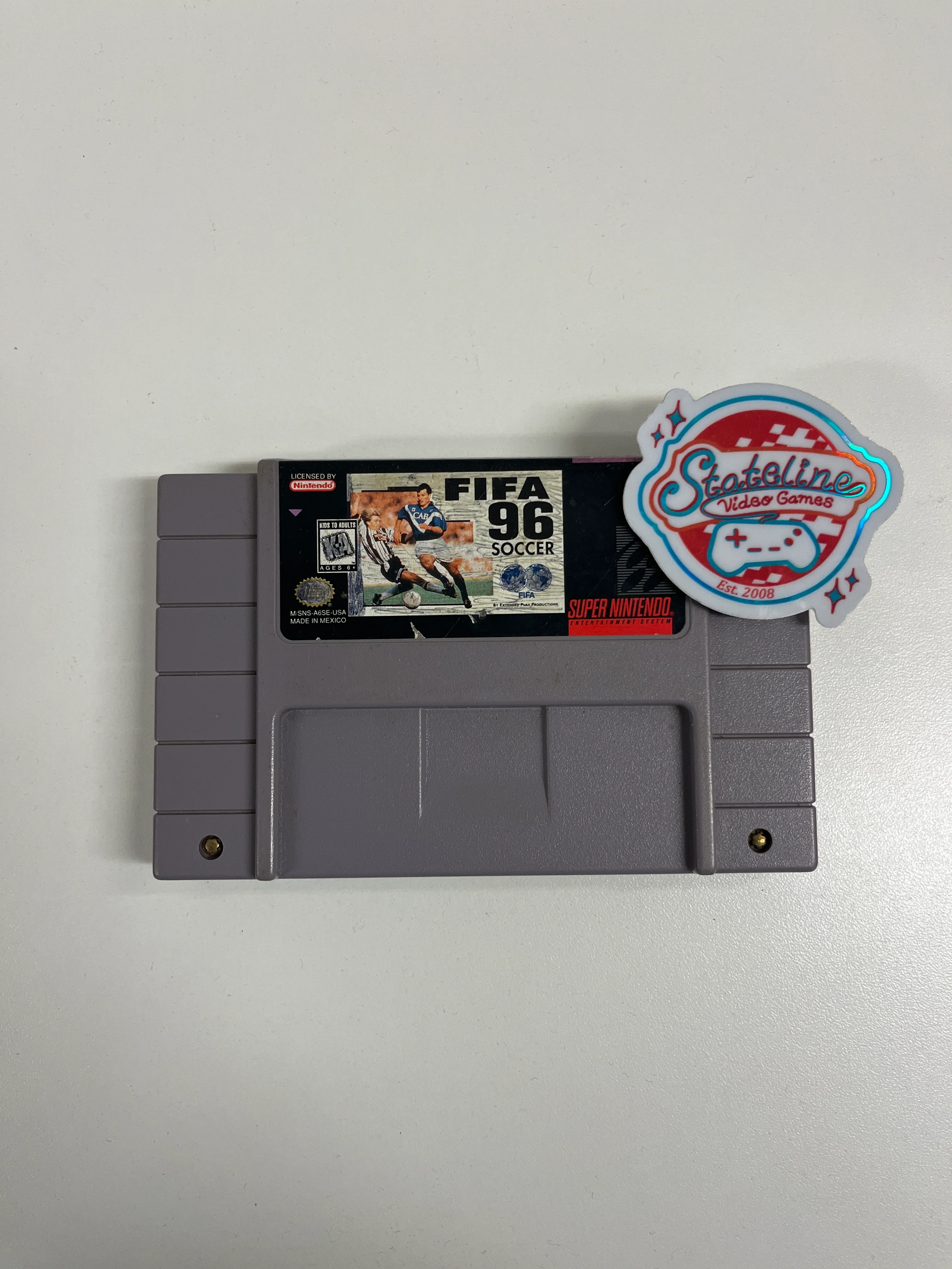 FIFA Soccer 96 - Super Nintendo