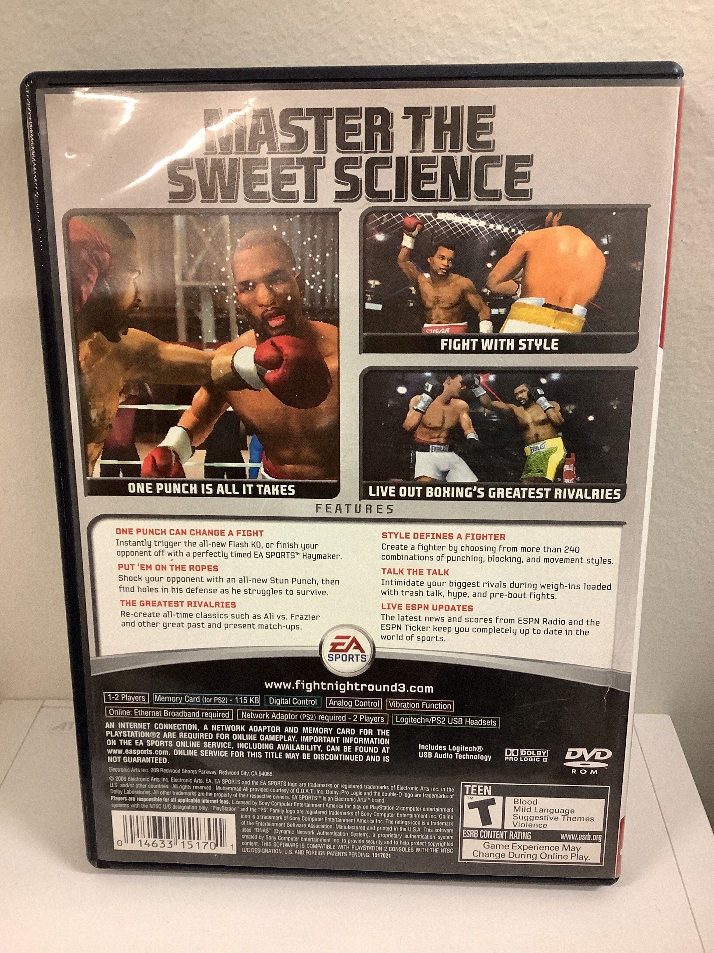 Fight Night Round 3 [Greatest Hits] - Playstation 2 - Image 2