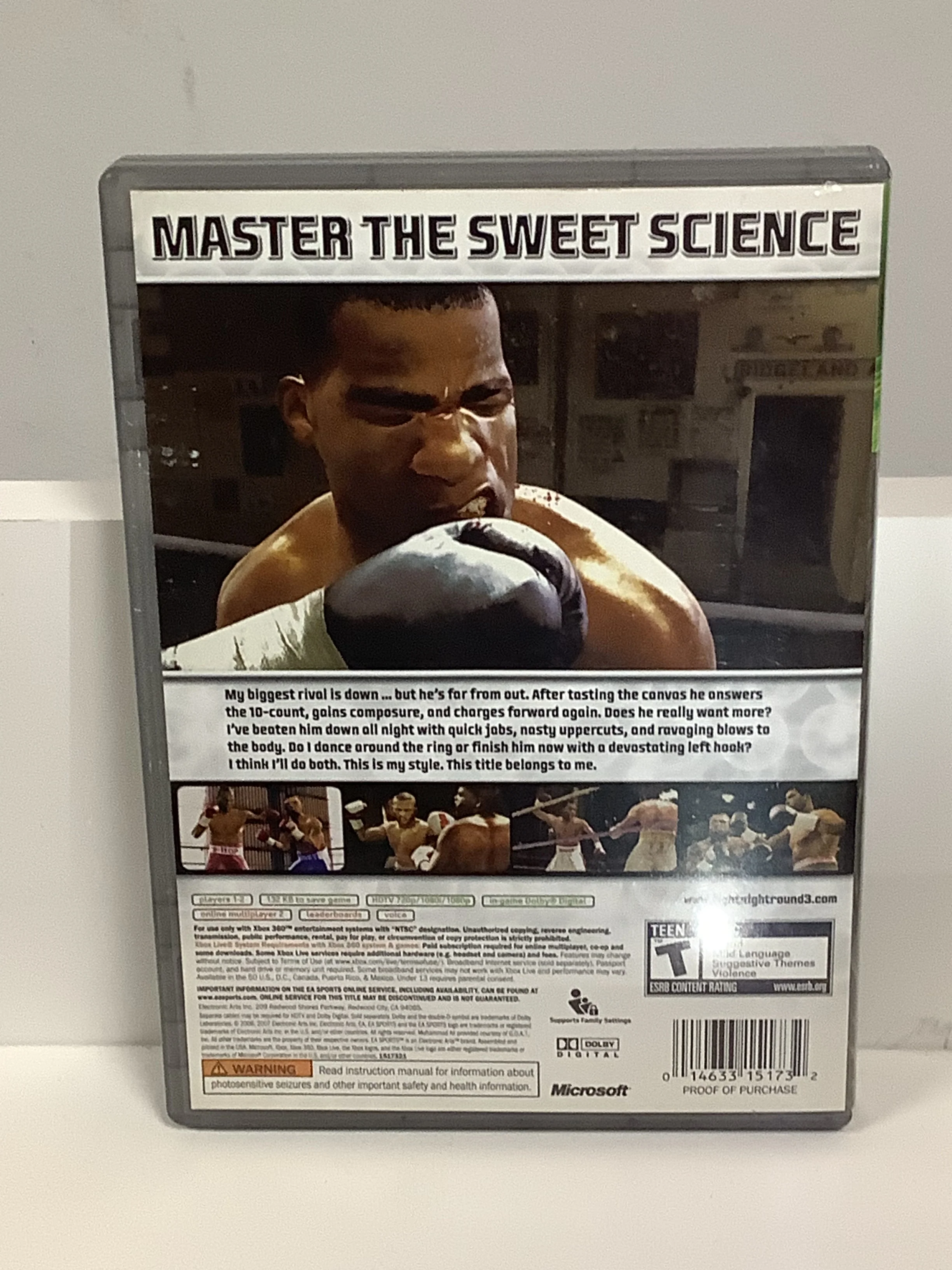 Fight Night Round 3 [Platinum Hits] - Xbox 360 - Image 2