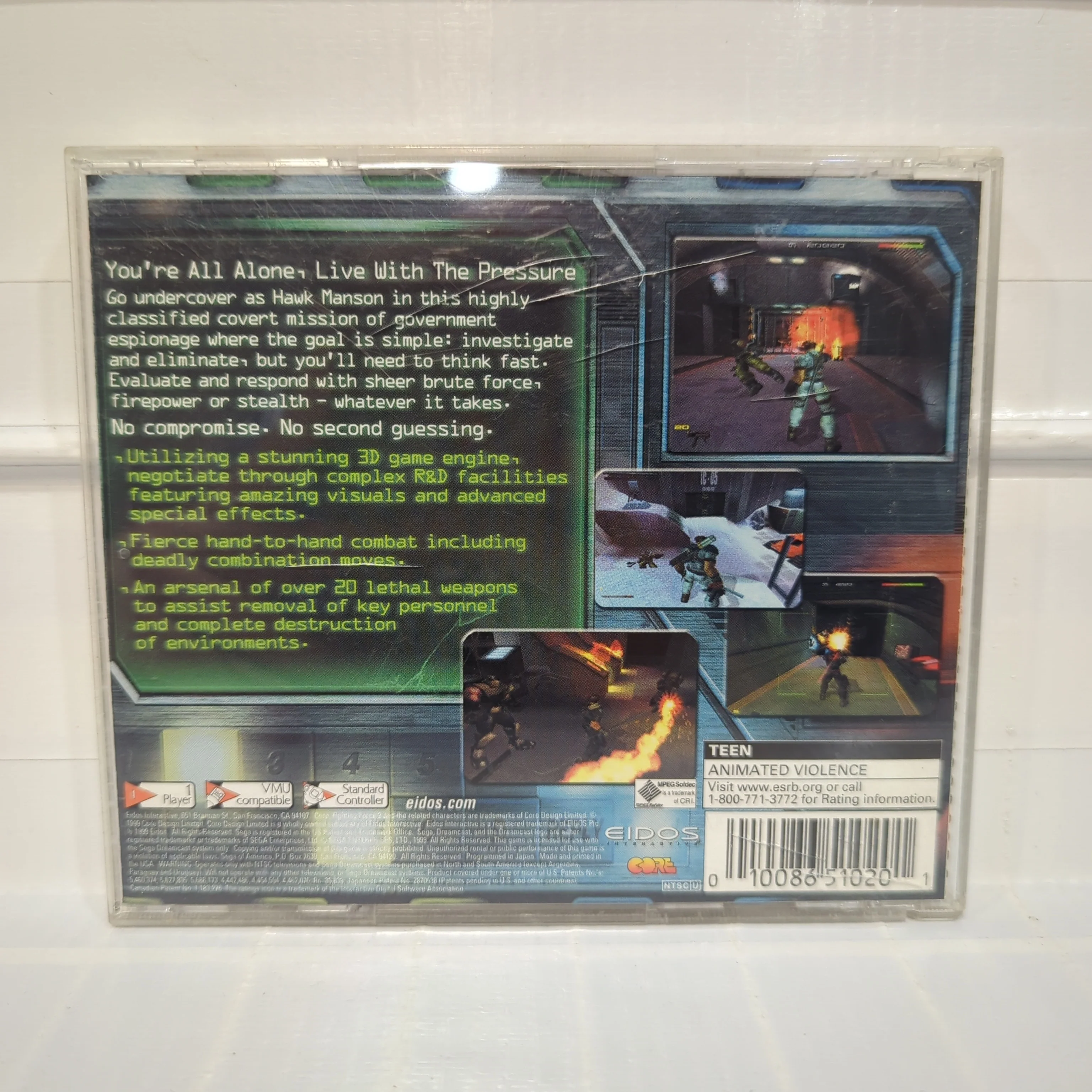 Fighting Force 2 - Sega Dreamcast - Image 2