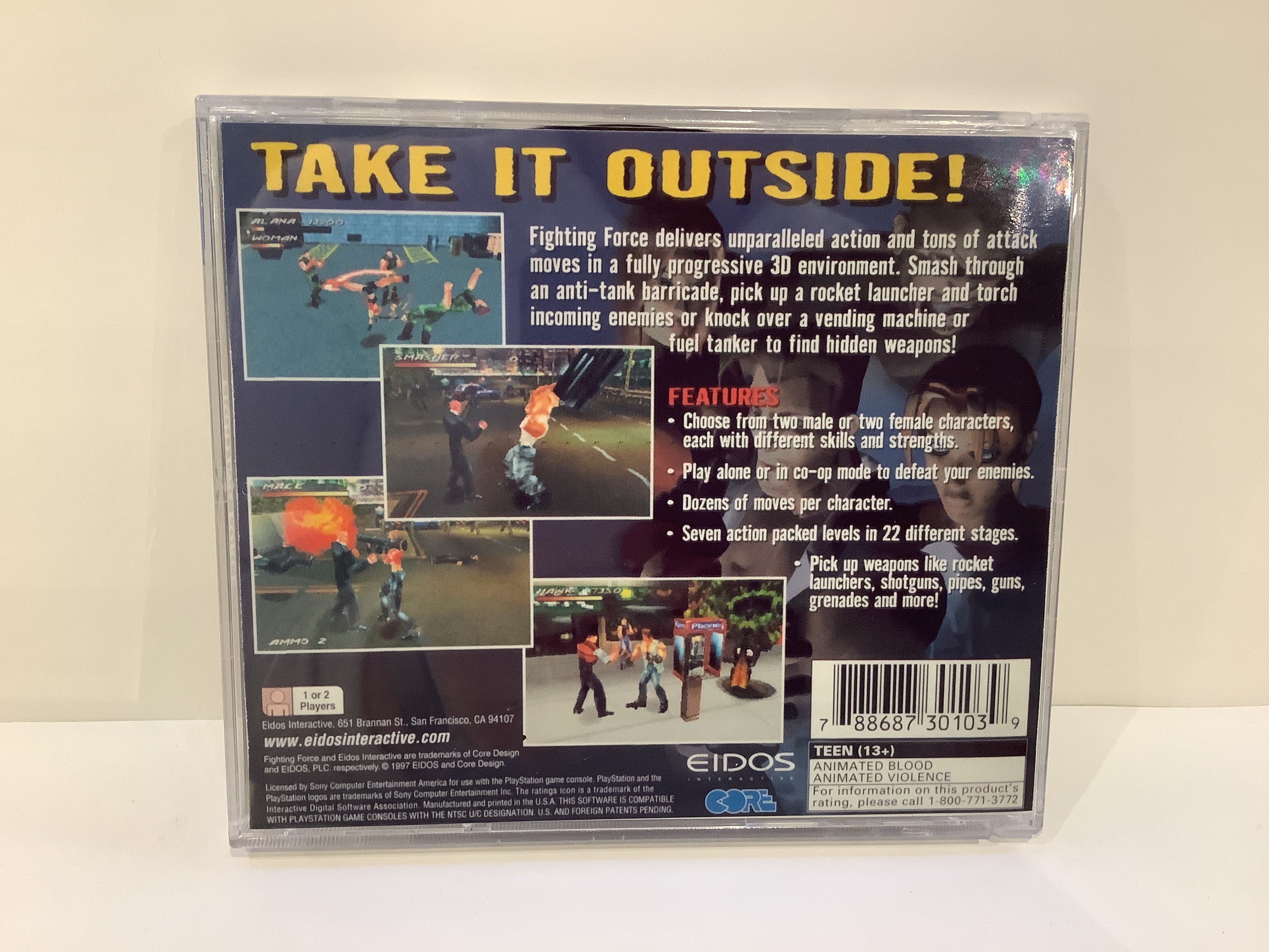 Fighting Force - Playstation - Image 2