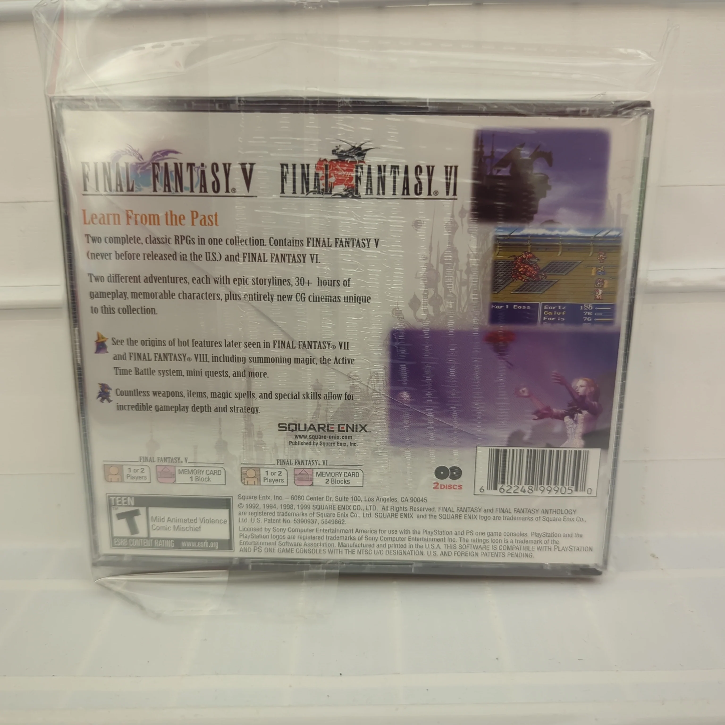 Final Fantasy Anthology - Playstation - Image 2