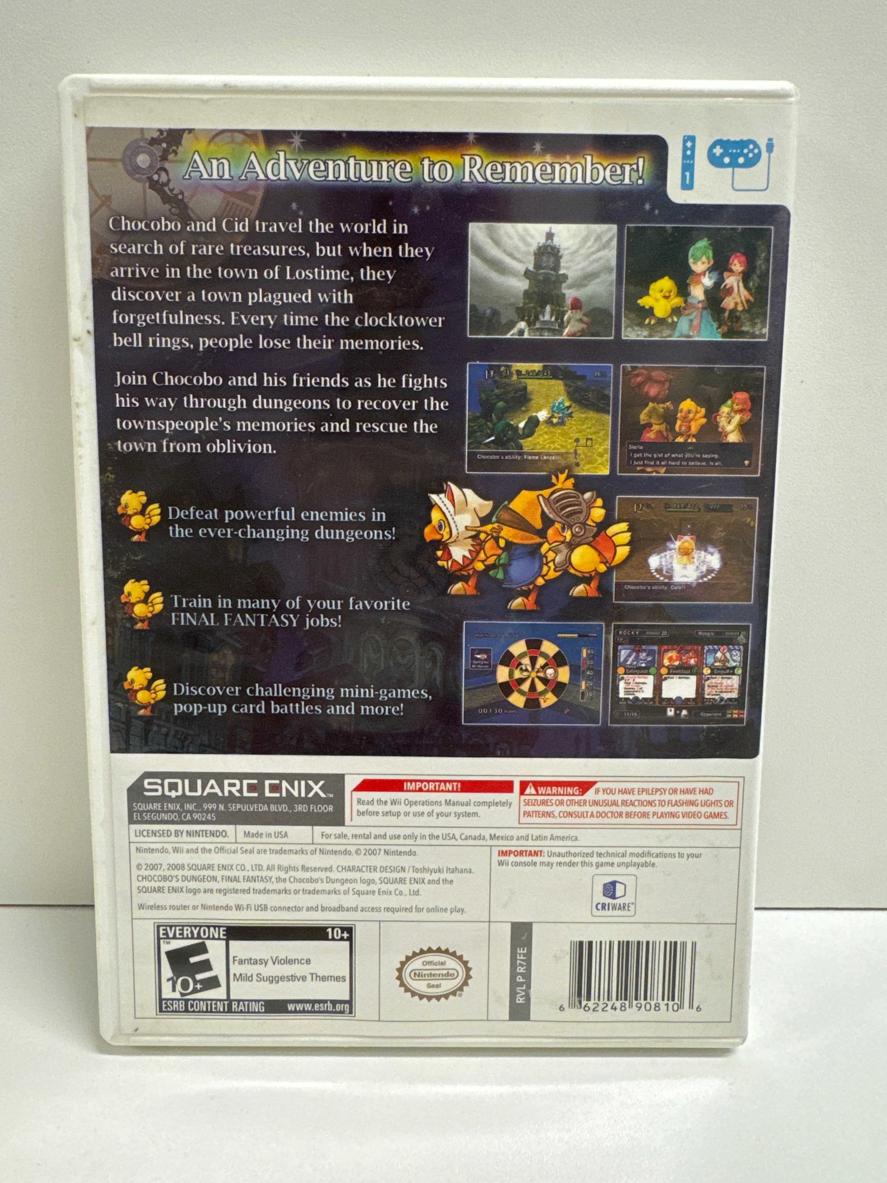 Final Fantasy Fables Chocobo's Dungeon - Wii - Image 2