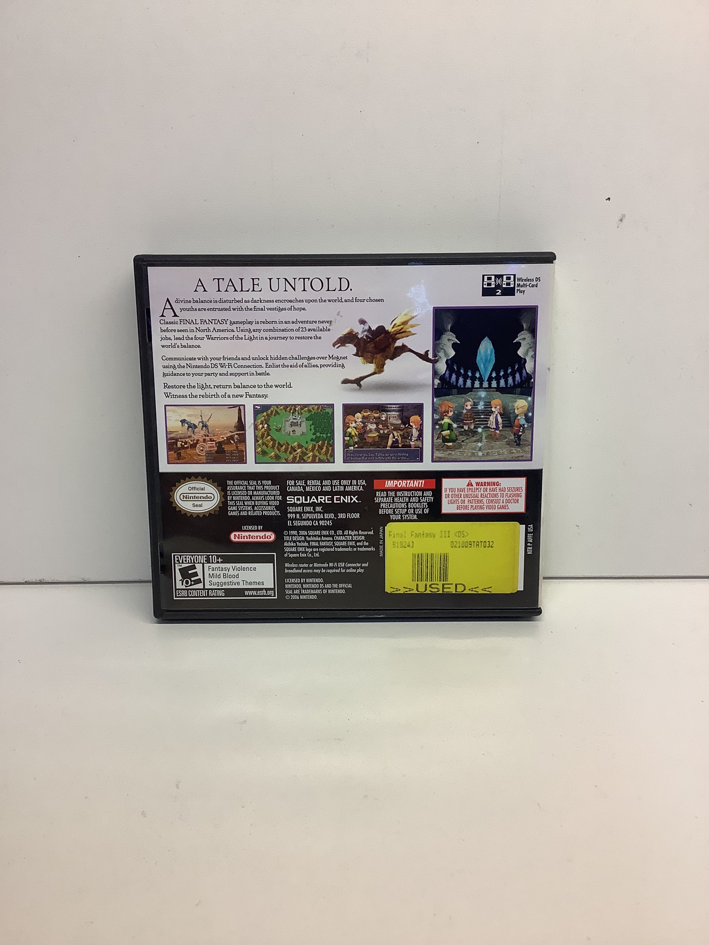 Final Fantasy III - Nintendo DS - Image 2