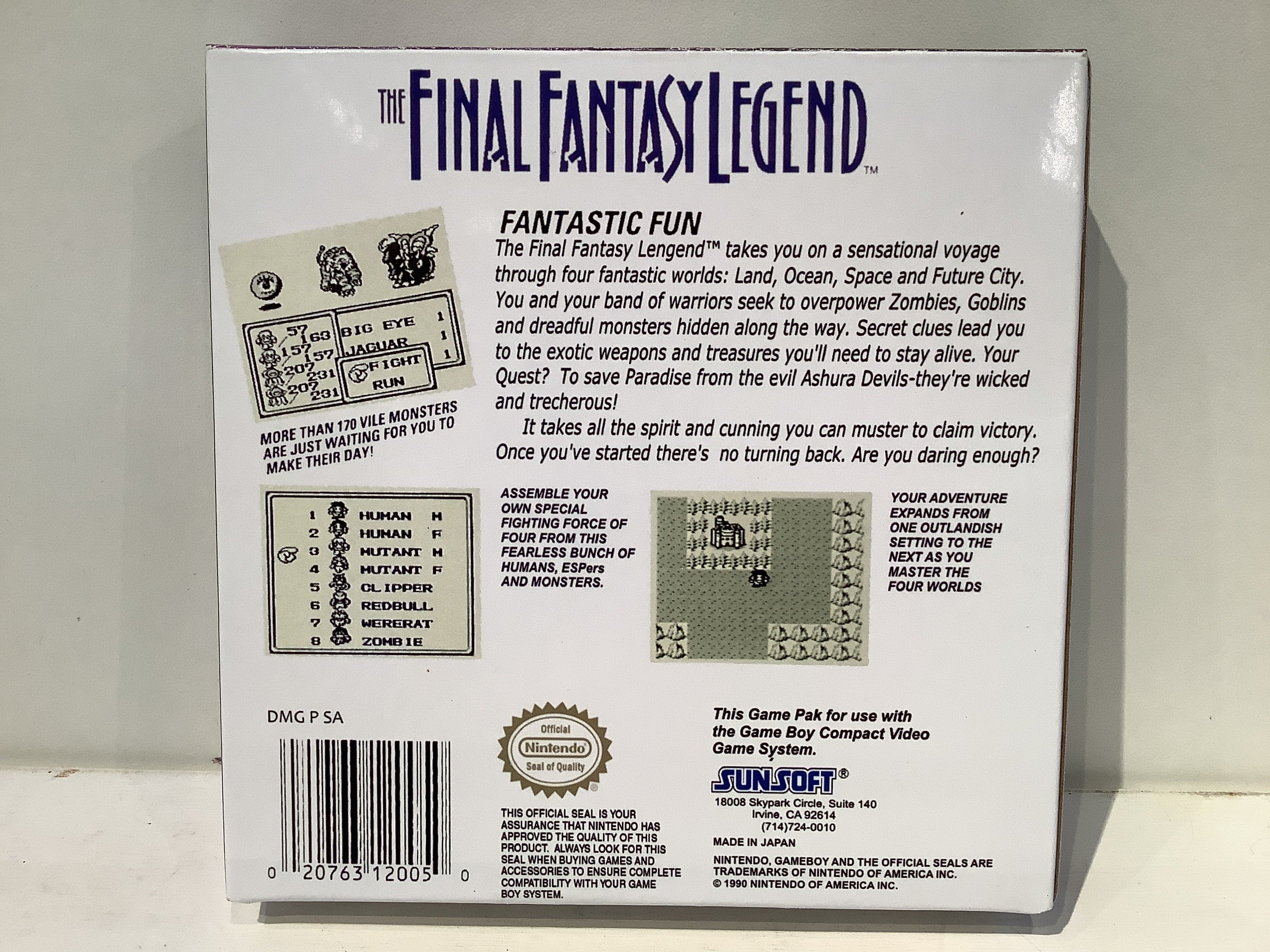 Final Fantasy Legend - GameBoy - Image 2