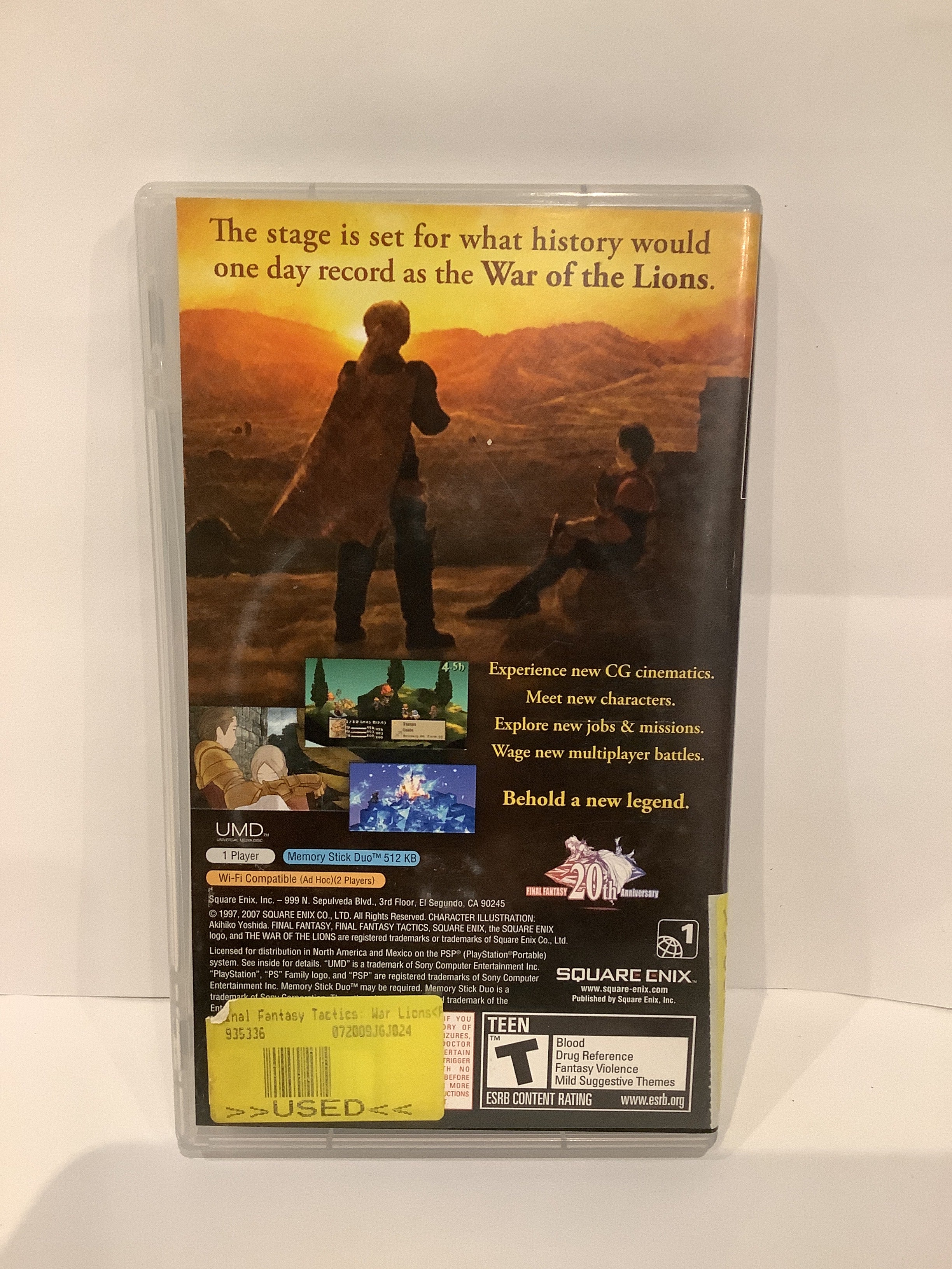 Final Fantasy Tactics: The War of the Lions - PSP - Image 2