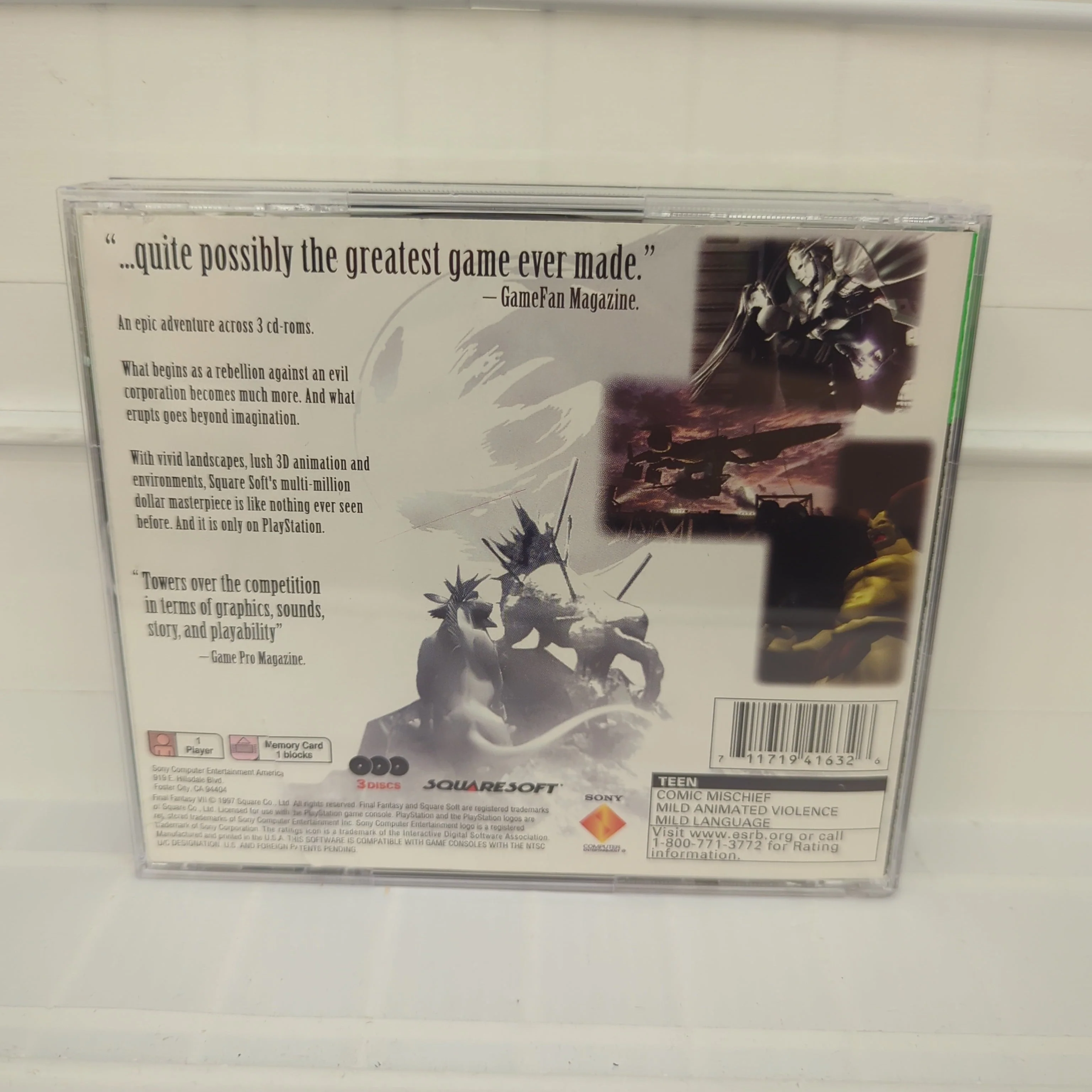 Final Fantasy VII [Greatest Hits] - Playstation - Image 2