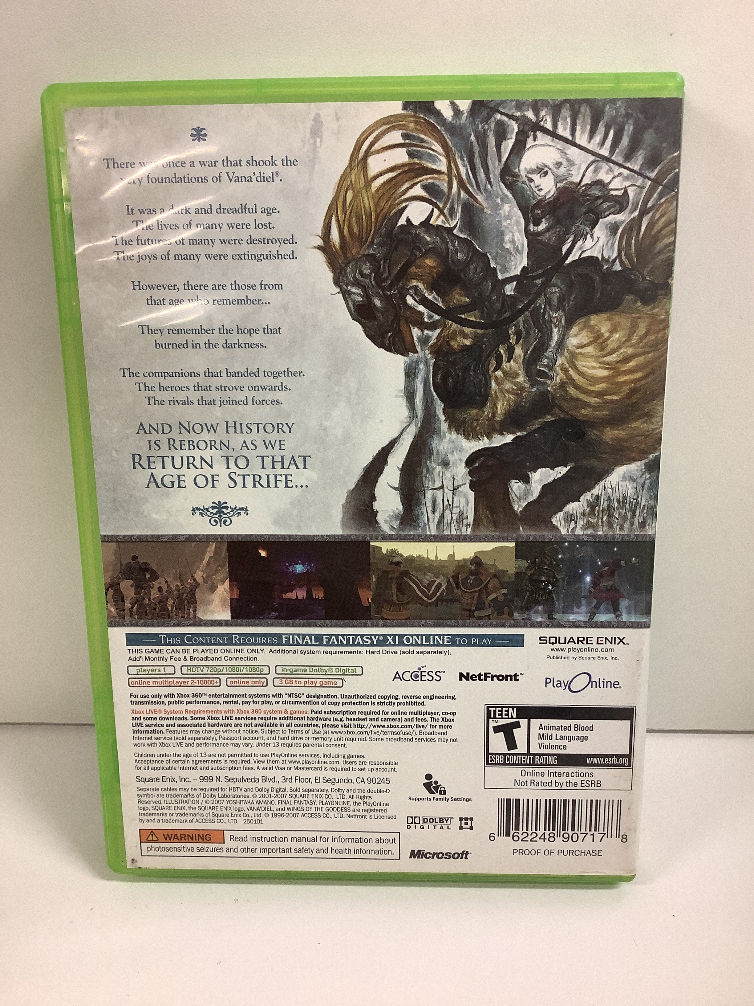 Final Fantasy XI Wings of the Goddess - Xbox 360 - Image 2