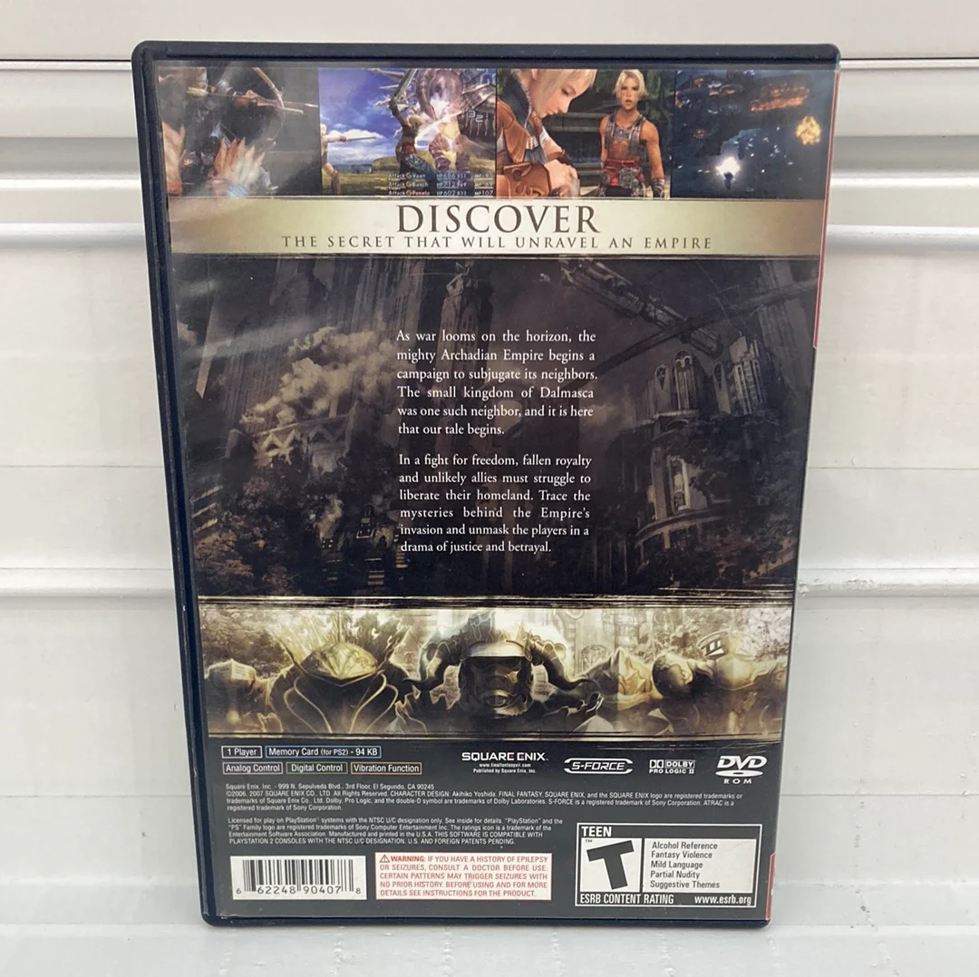 Final Fantasy XII [Greatest Hits] - Playstation 2 - Image 2